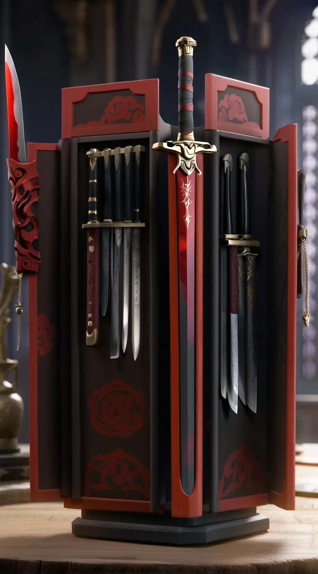 ai character: The honored blade background