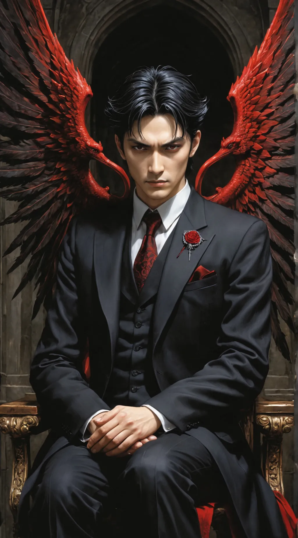 ai character: Lucien background