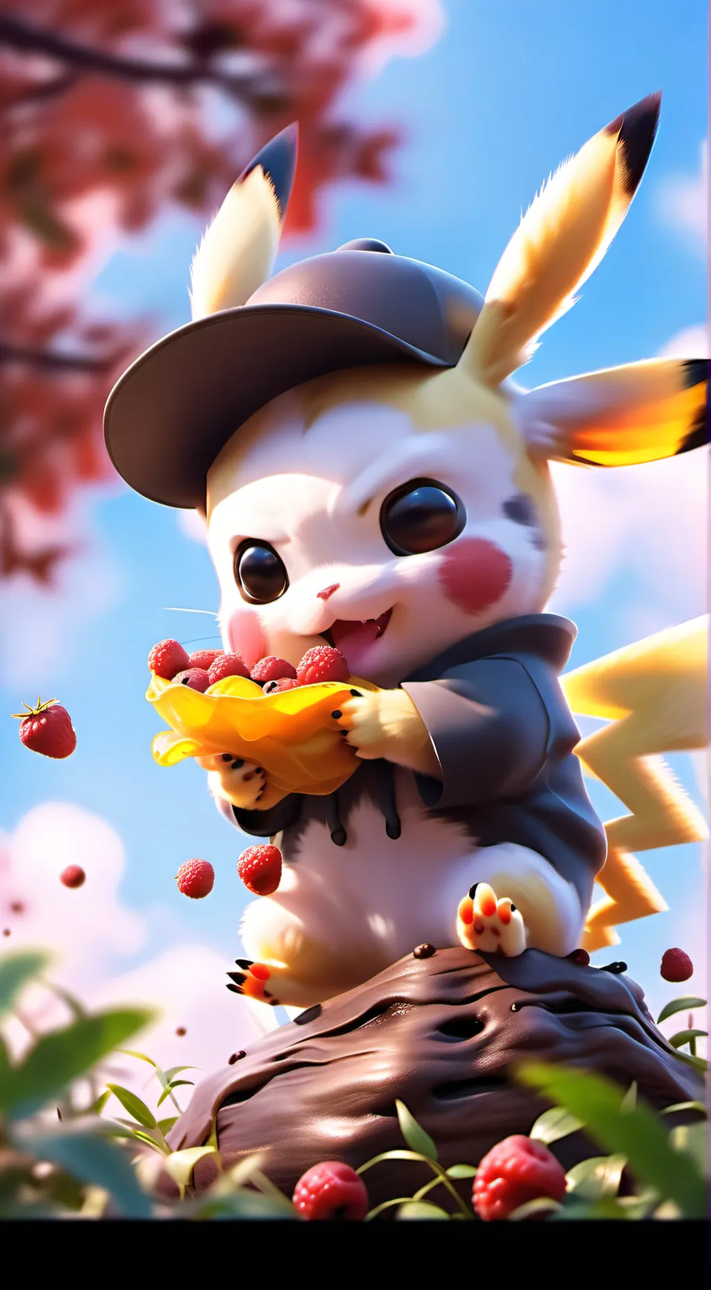 ai character: ultra era pet background