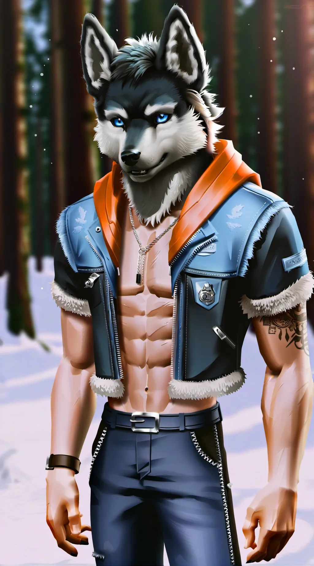 ai character: Lykan background