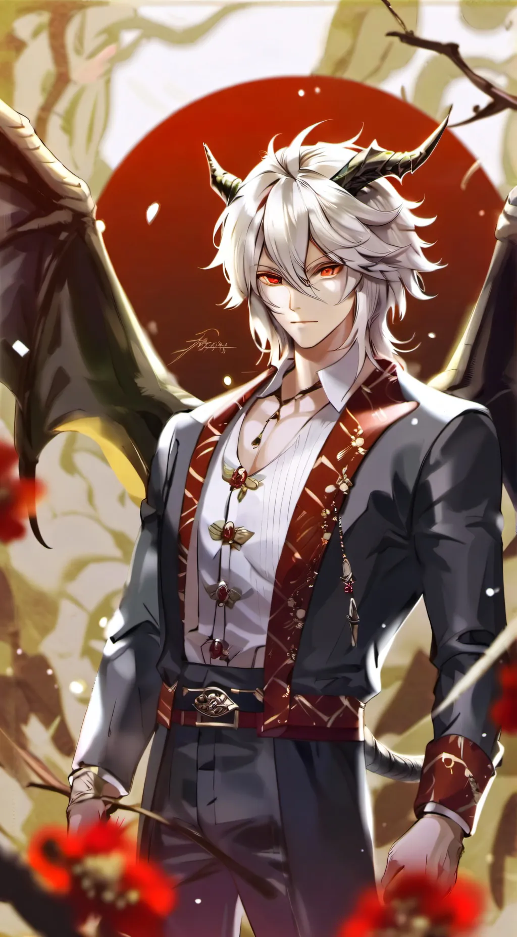 ai character: Кунайо background