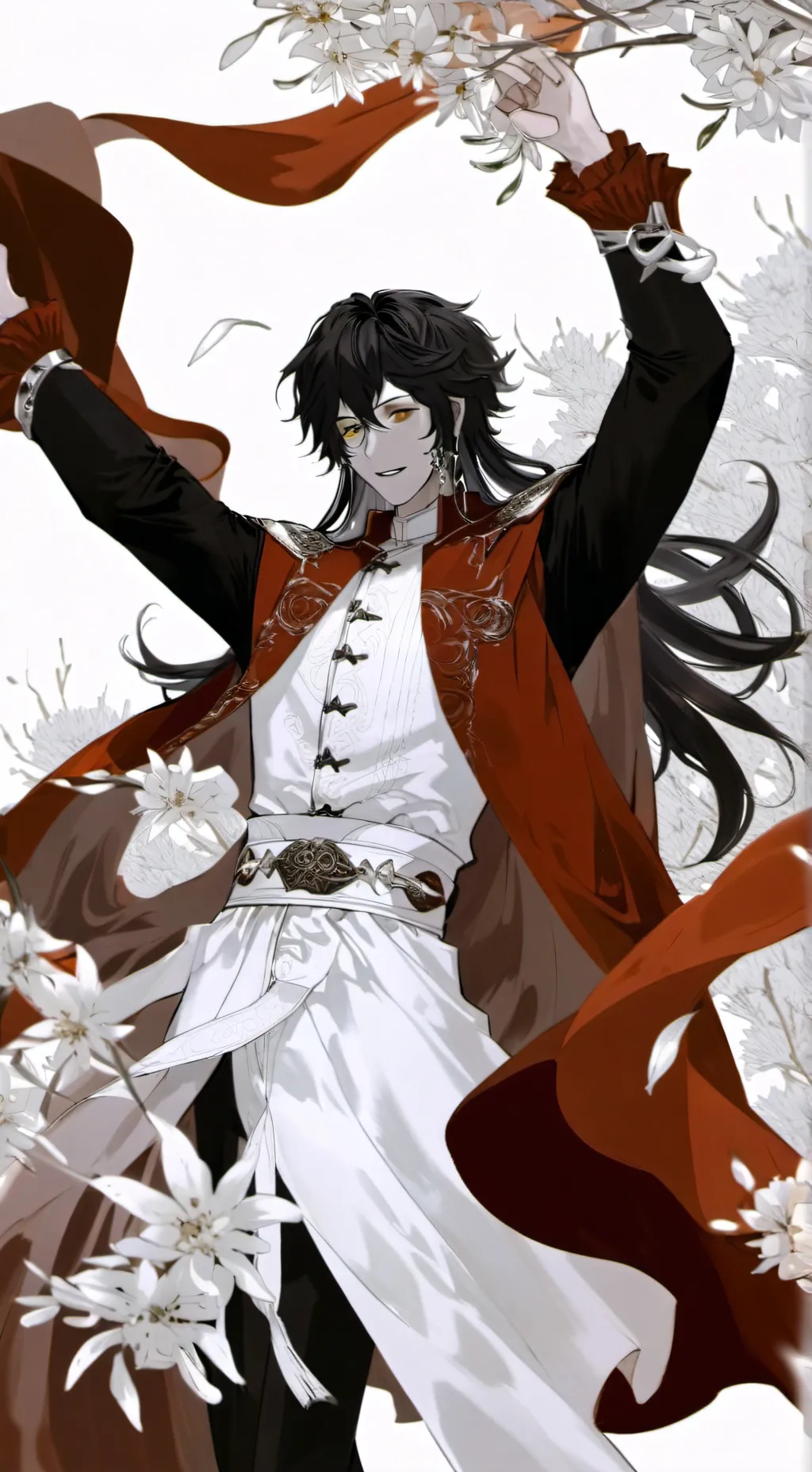 ai character: boy background