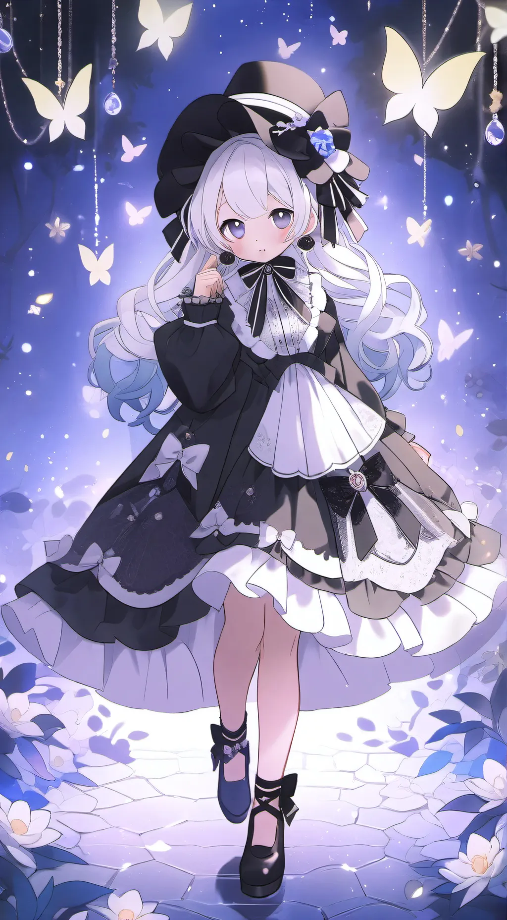 ai character: Dandys world background