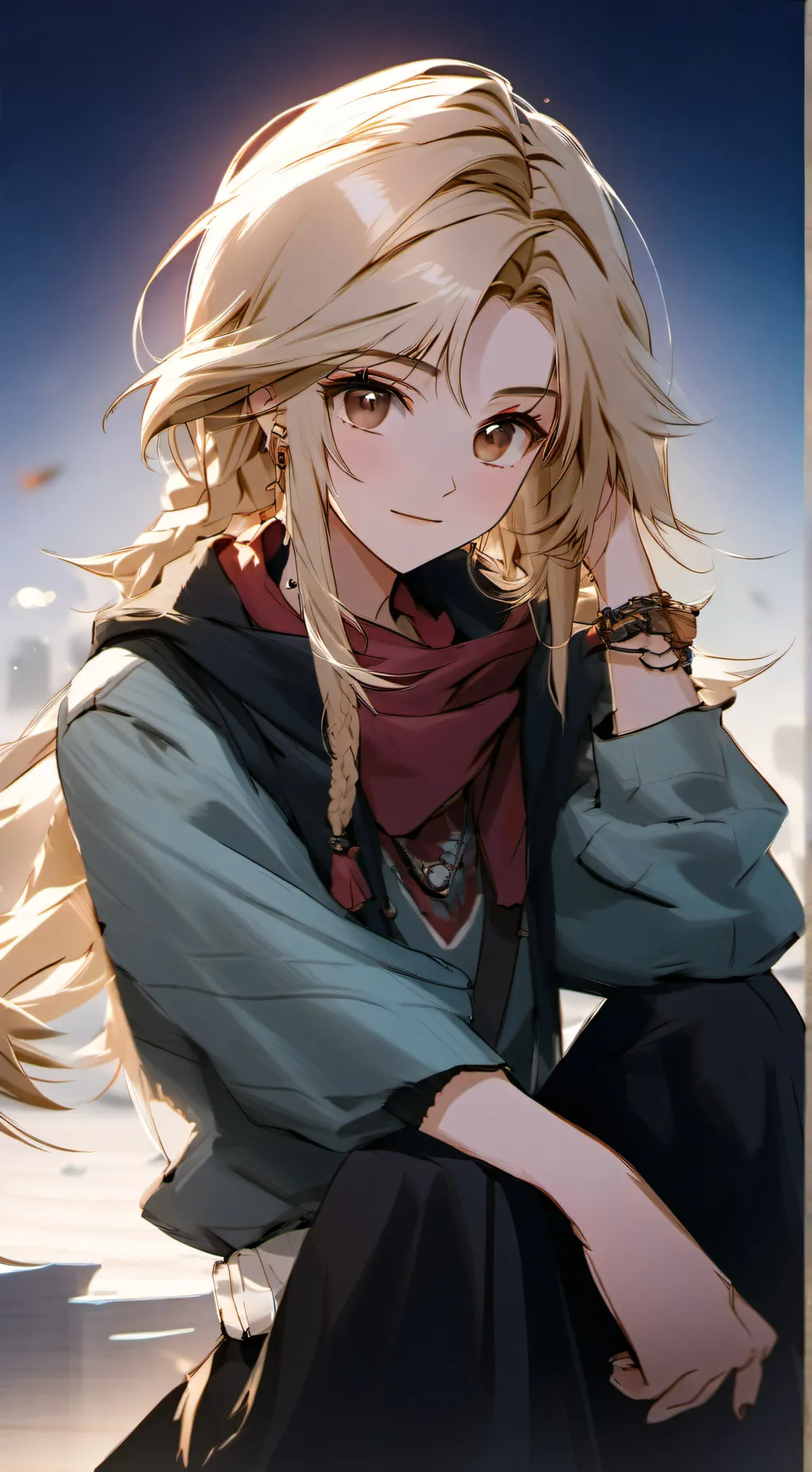 ai character: •=~ laura ~=• background