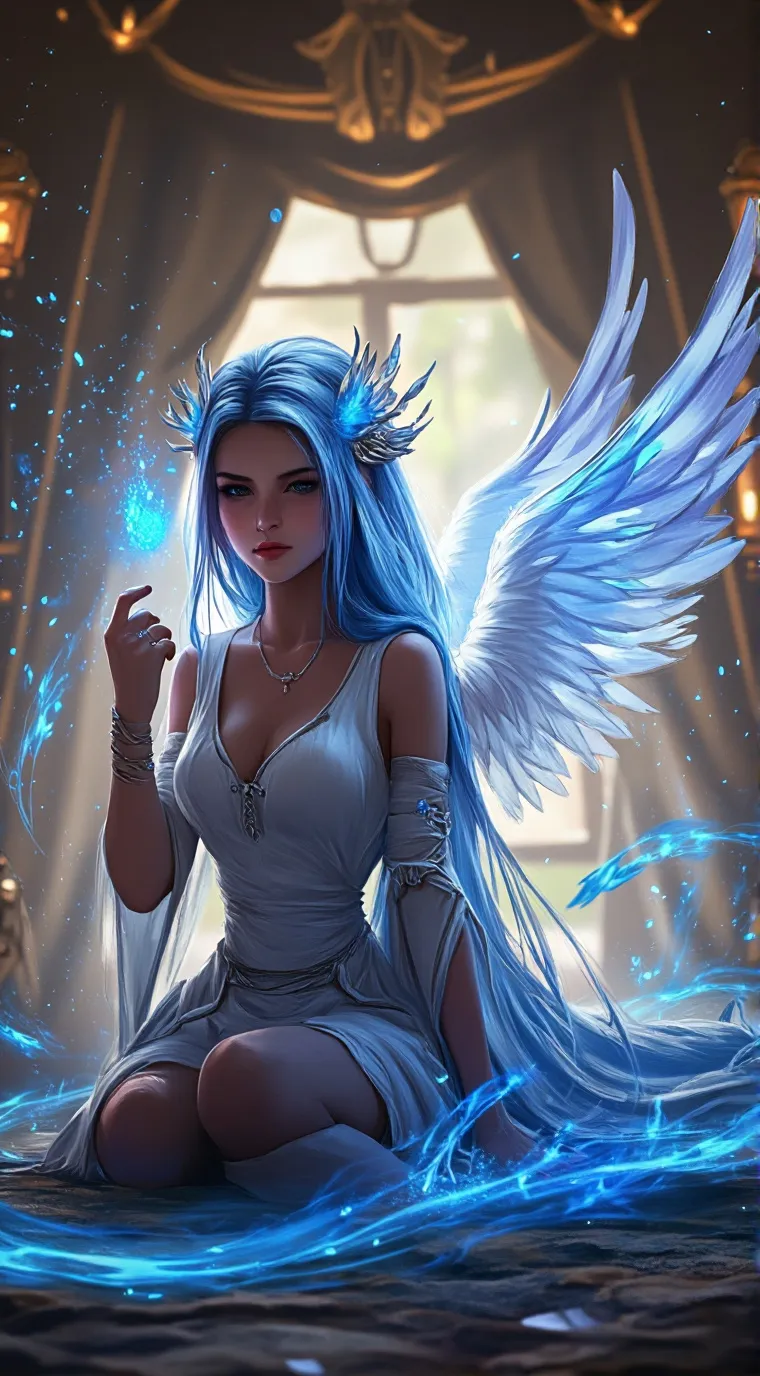 ai character: Mha Camping  background