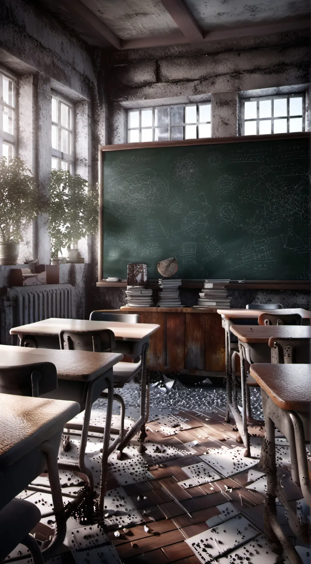 ai character: class x-1.  background