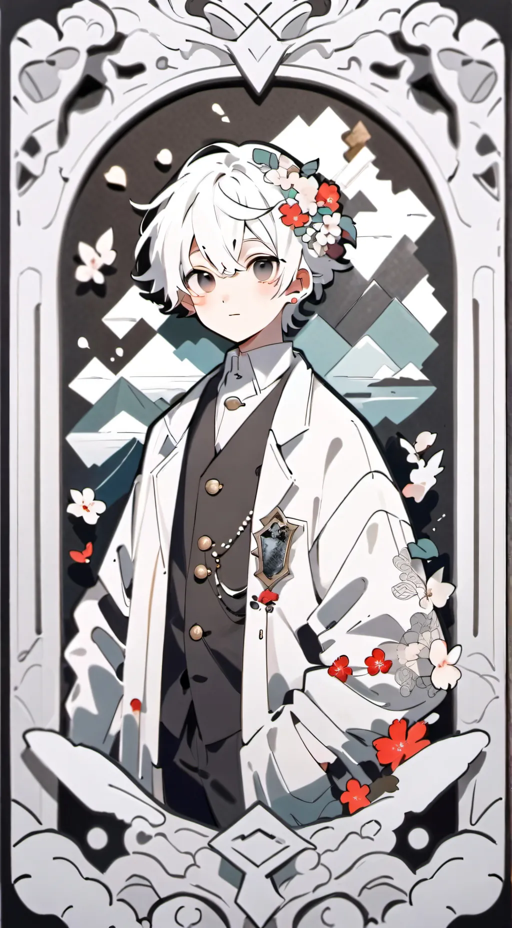 ai character:  Хиро background