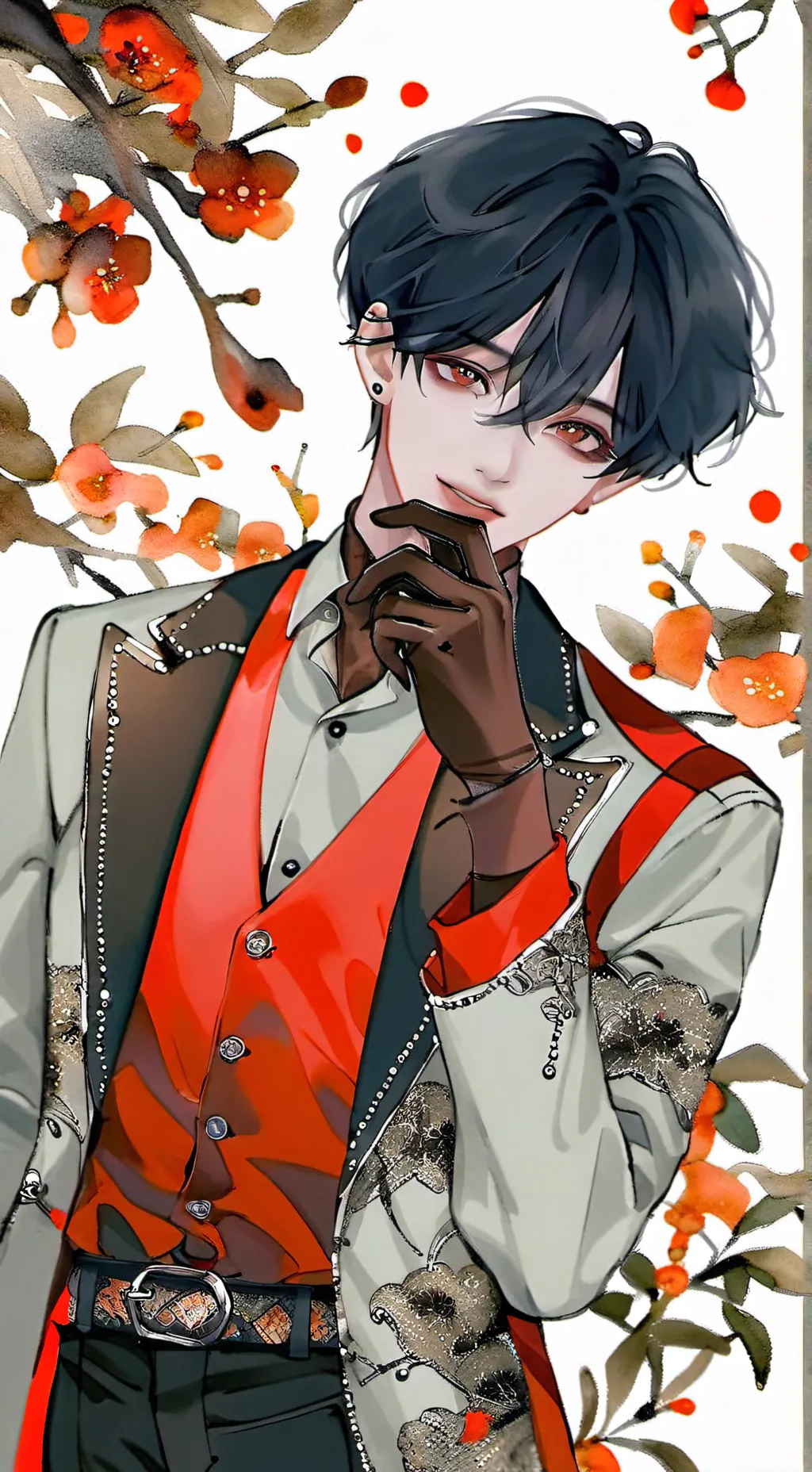 ai character: 💋ᎻᎪᎷᏆΝ💋 background