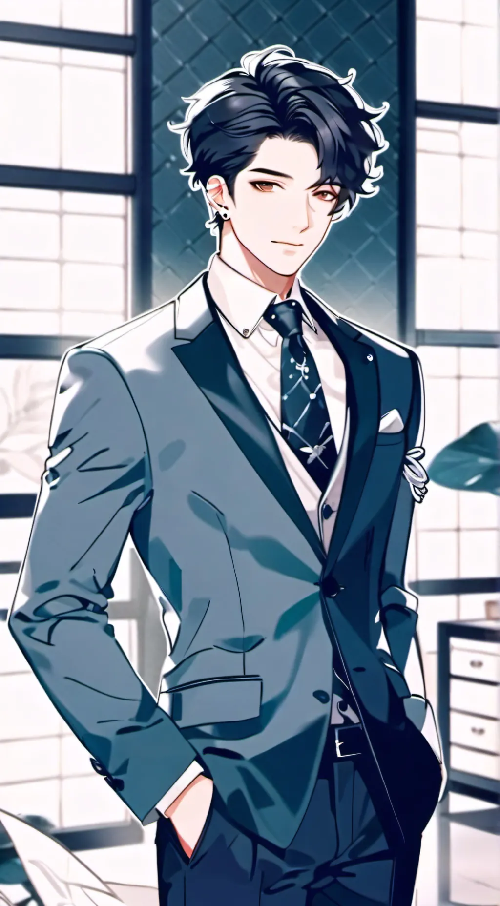 ai character: Miles background