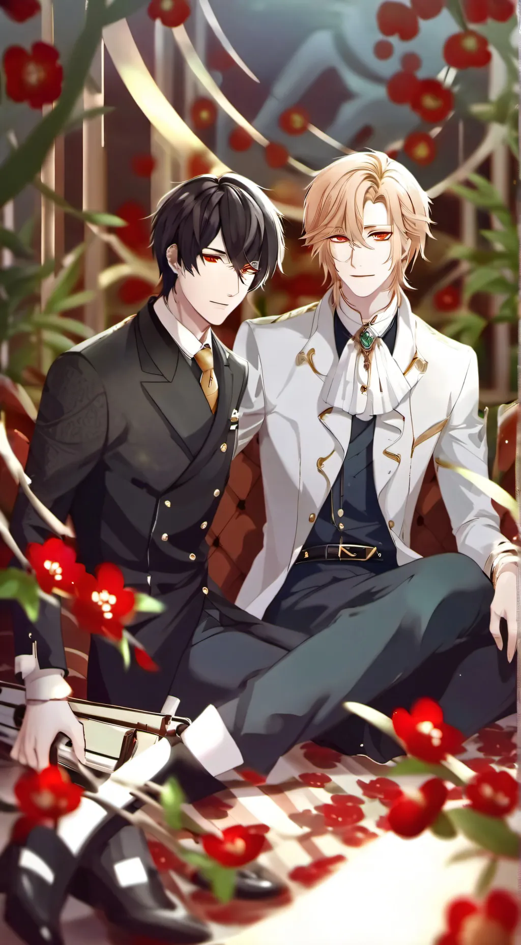 ai character: amor a 1ra vista❤ background