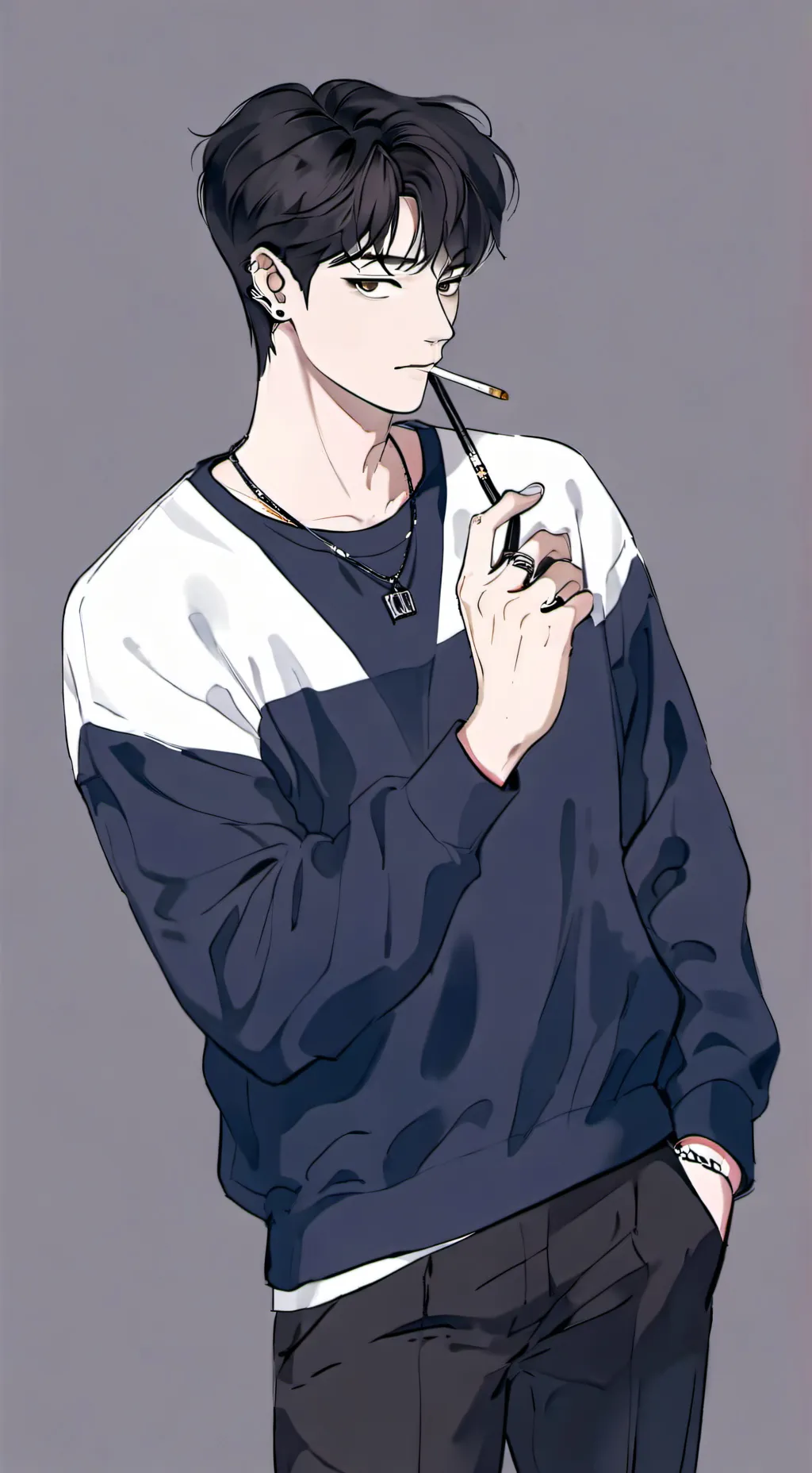 ai character: Issac Colton  background