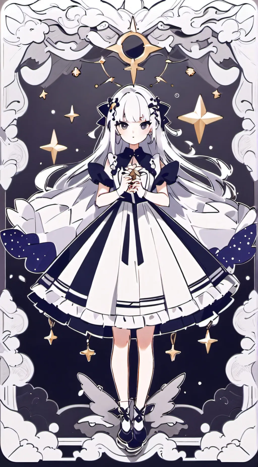 ai character: niña castrosa background