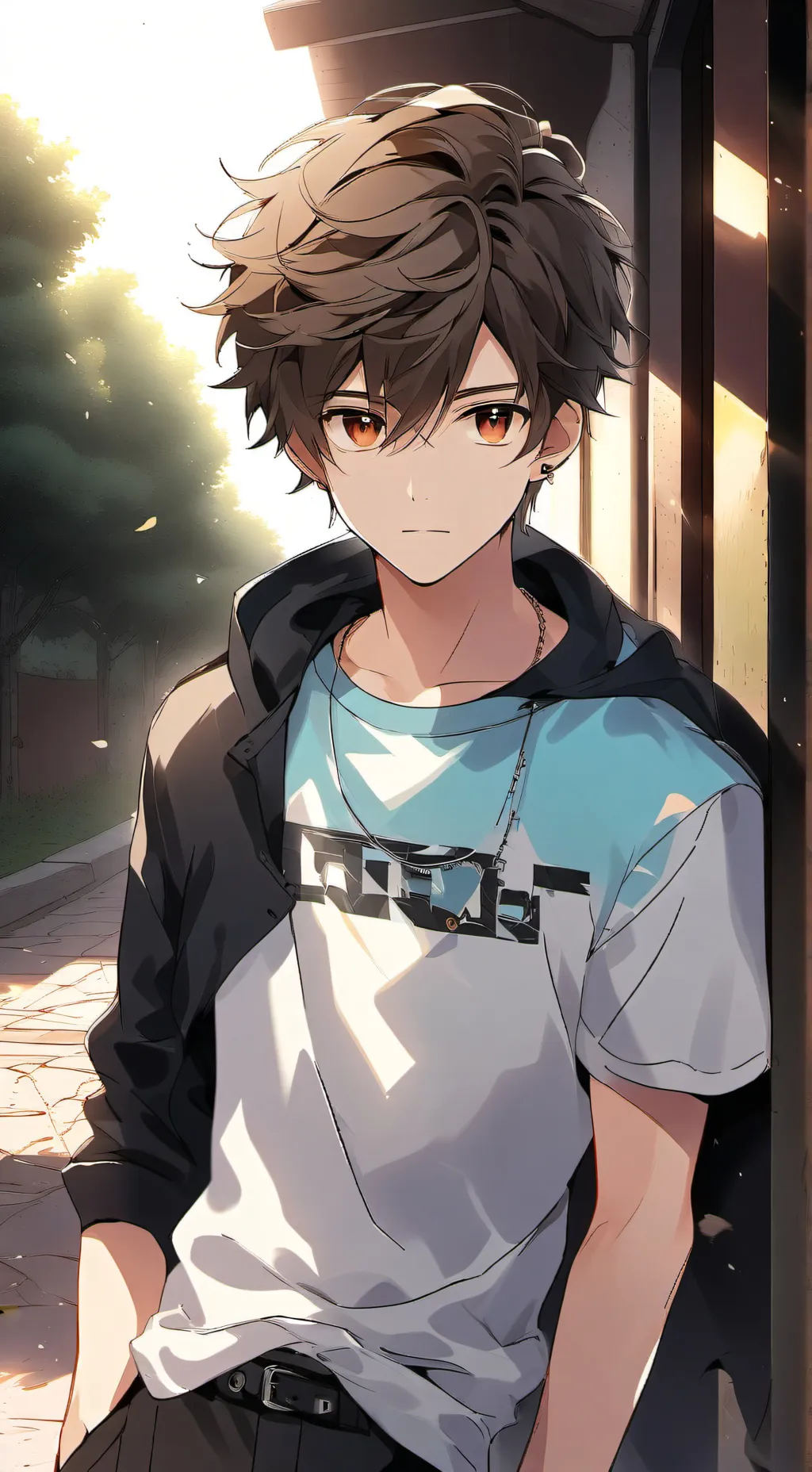 ai character: Adam background