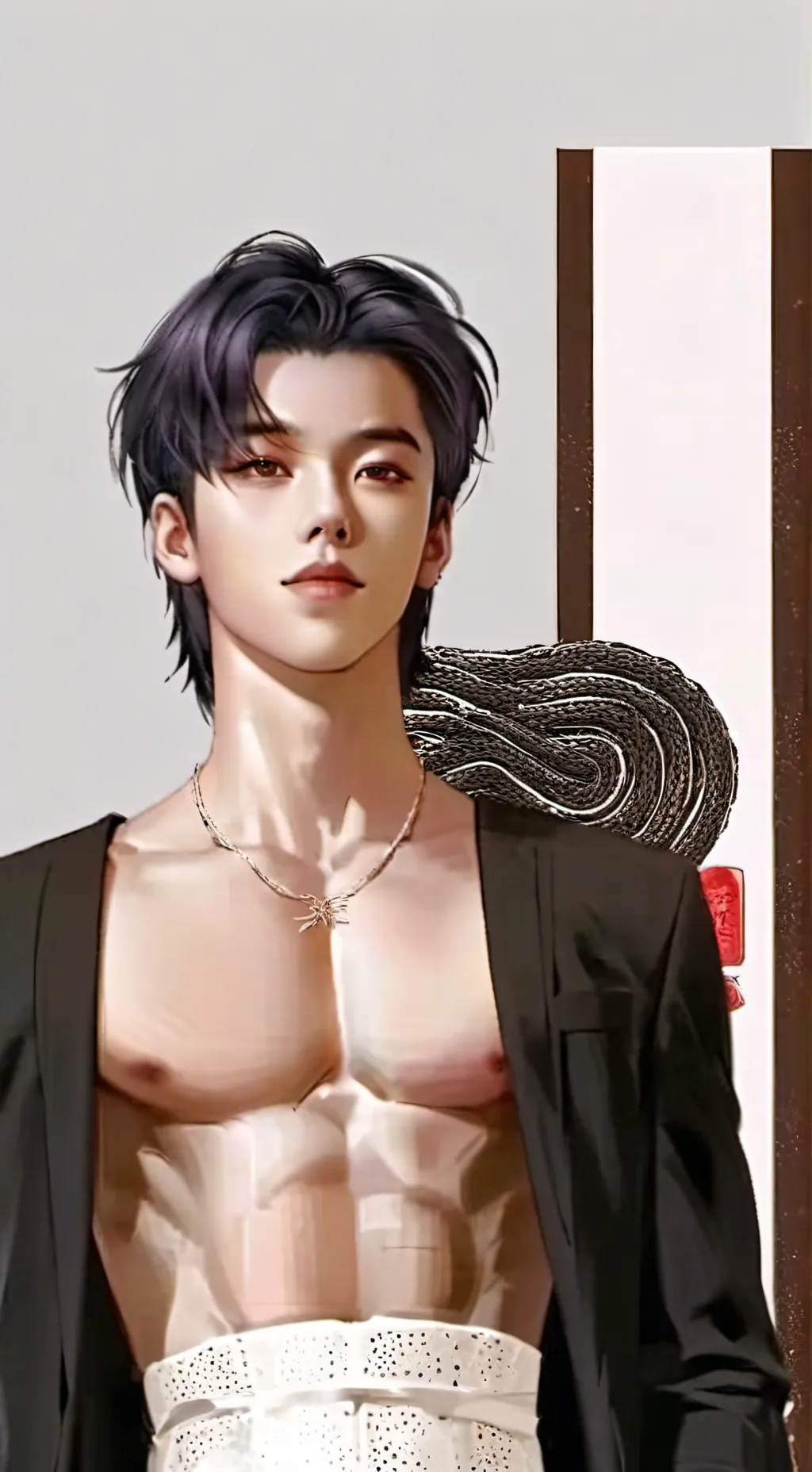 ai character: Felix park background