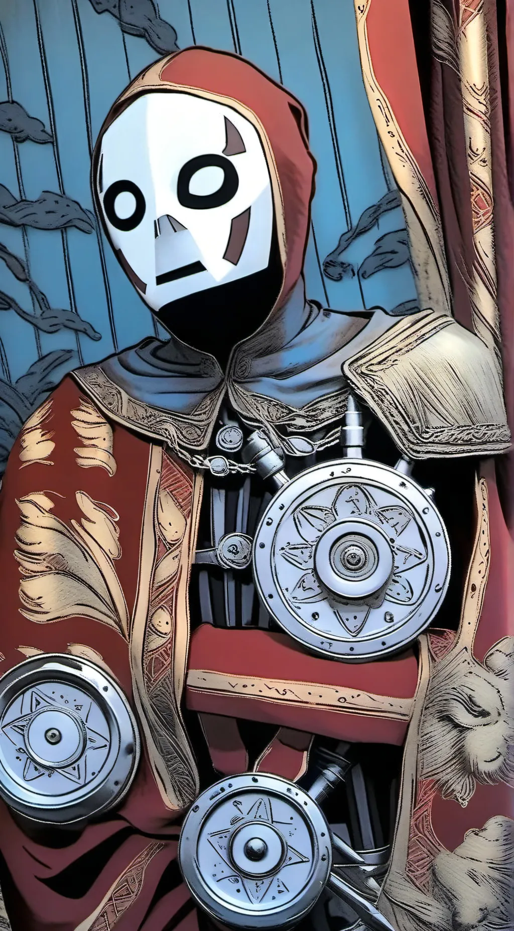 ai character: Andy’s world Xd background