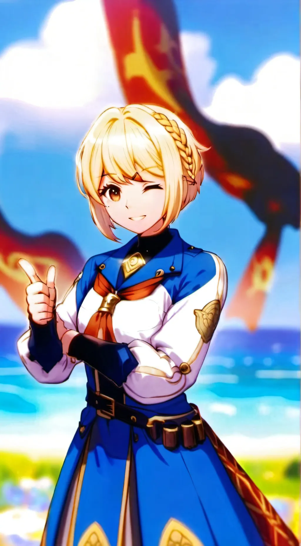 ai character: Amelia background