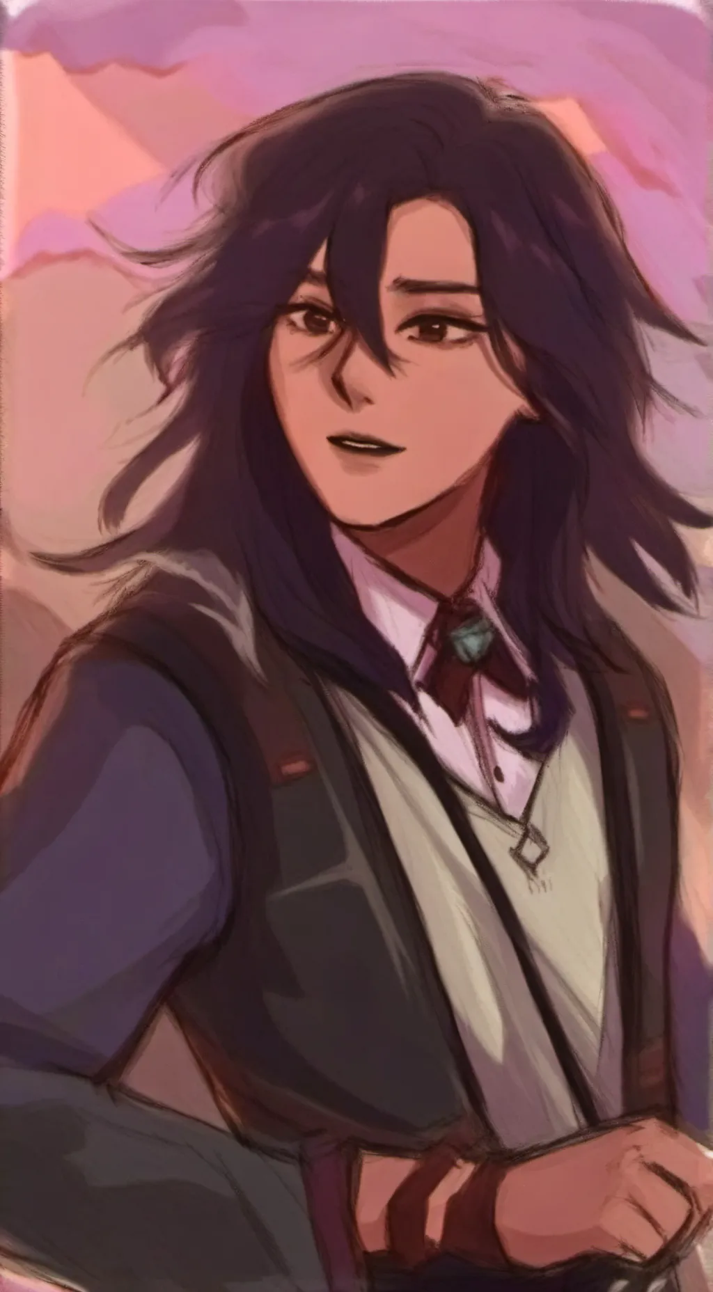 ai character: Eva forman💗🤌🏻 background