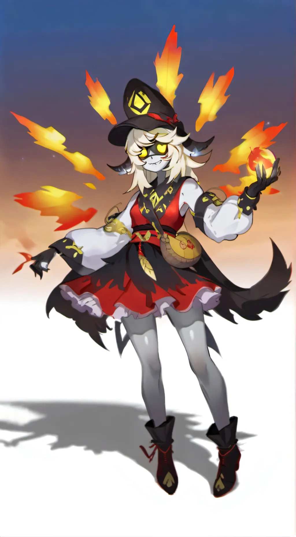 ai character: moondrone background