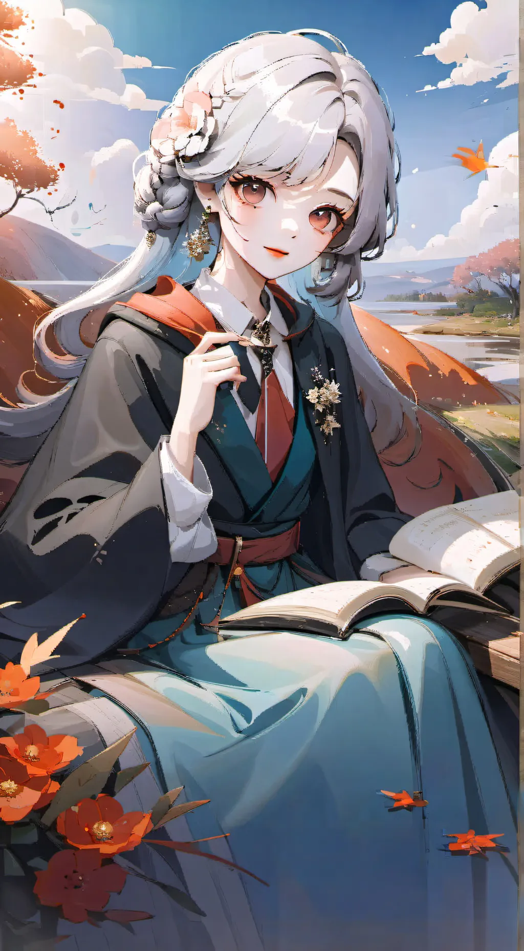 ai character: Emma  background