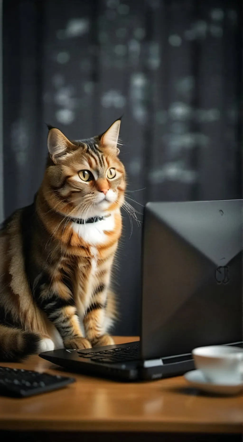 ai character: Byte background