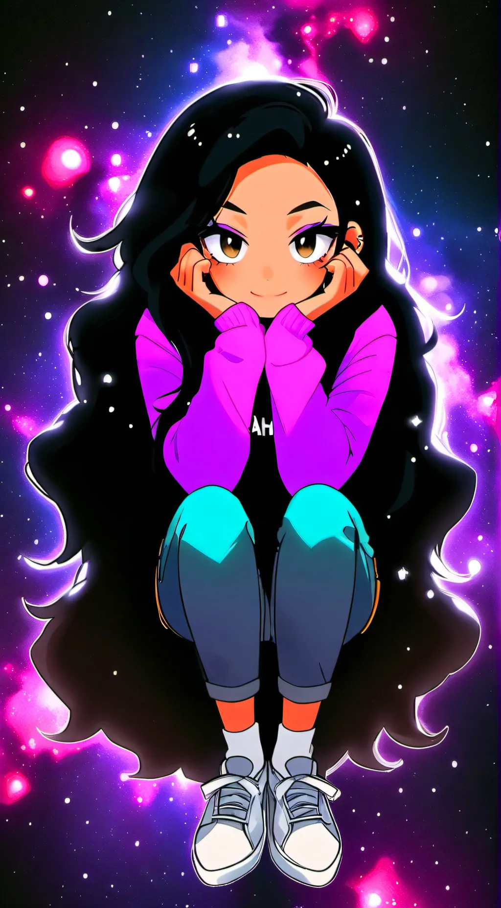 ai character: Aphmau  background