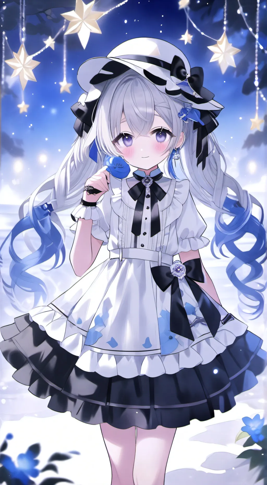 ai character: fruit cake background