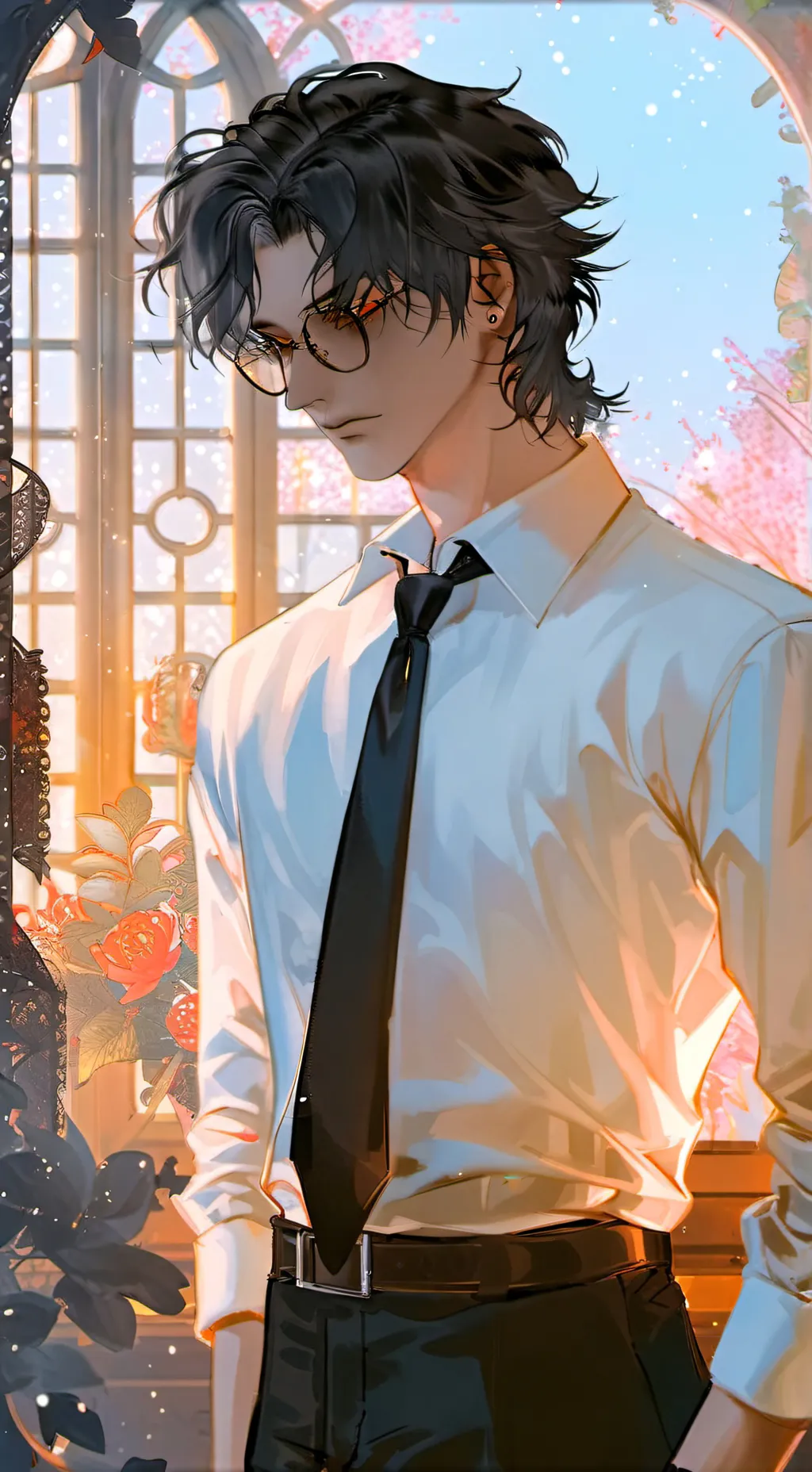 ai character: Elijah Hernandez  background