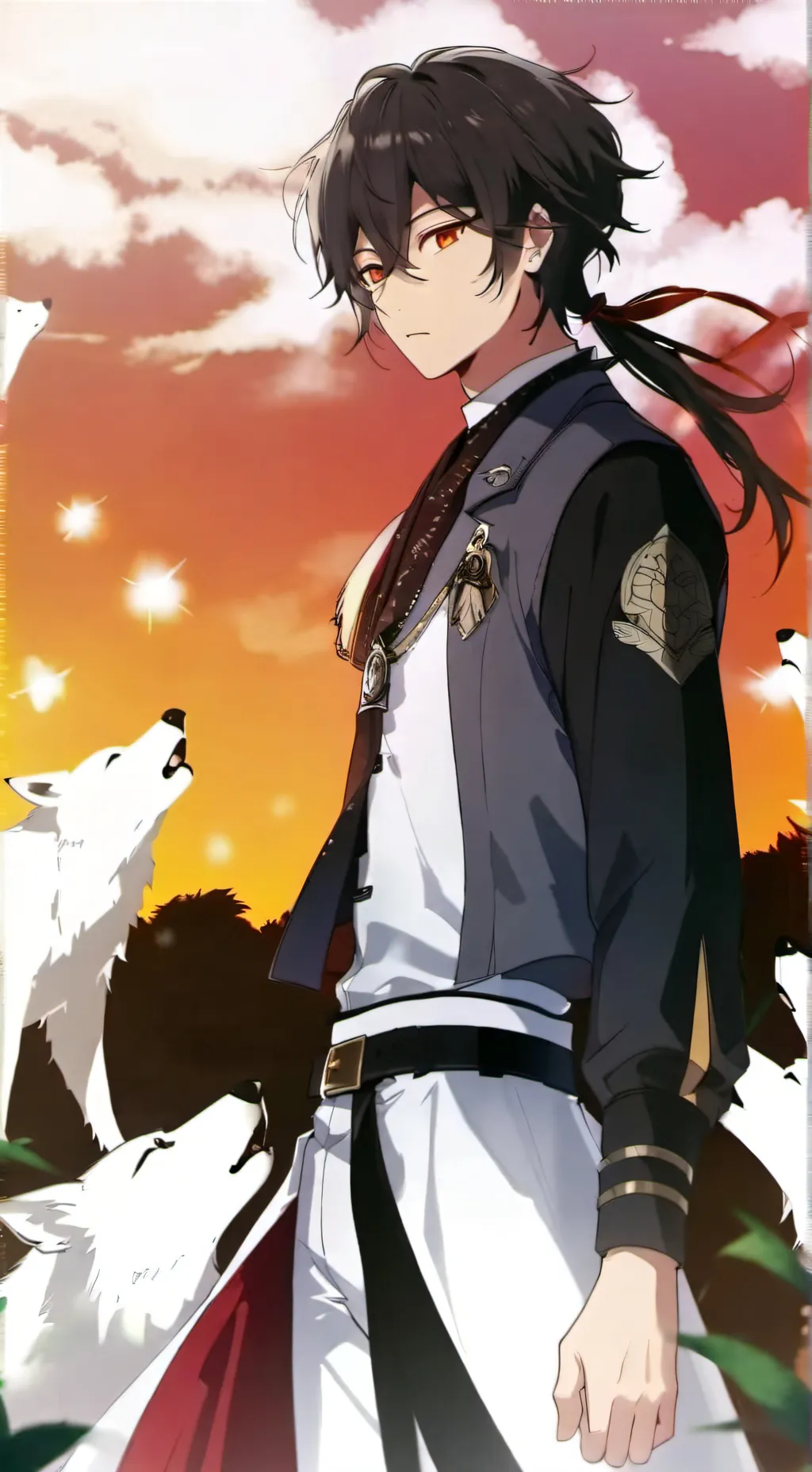 ai character: MHA x my ocs background