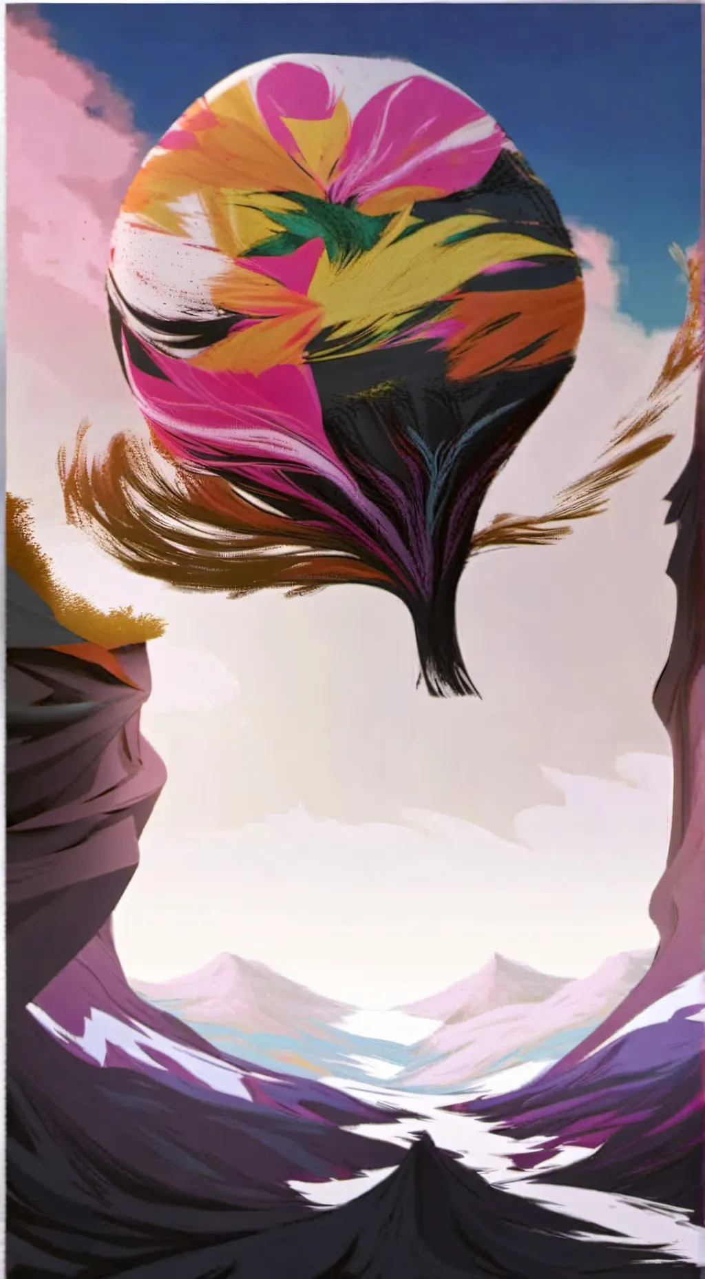 ai character: Dandy world meme❤ background