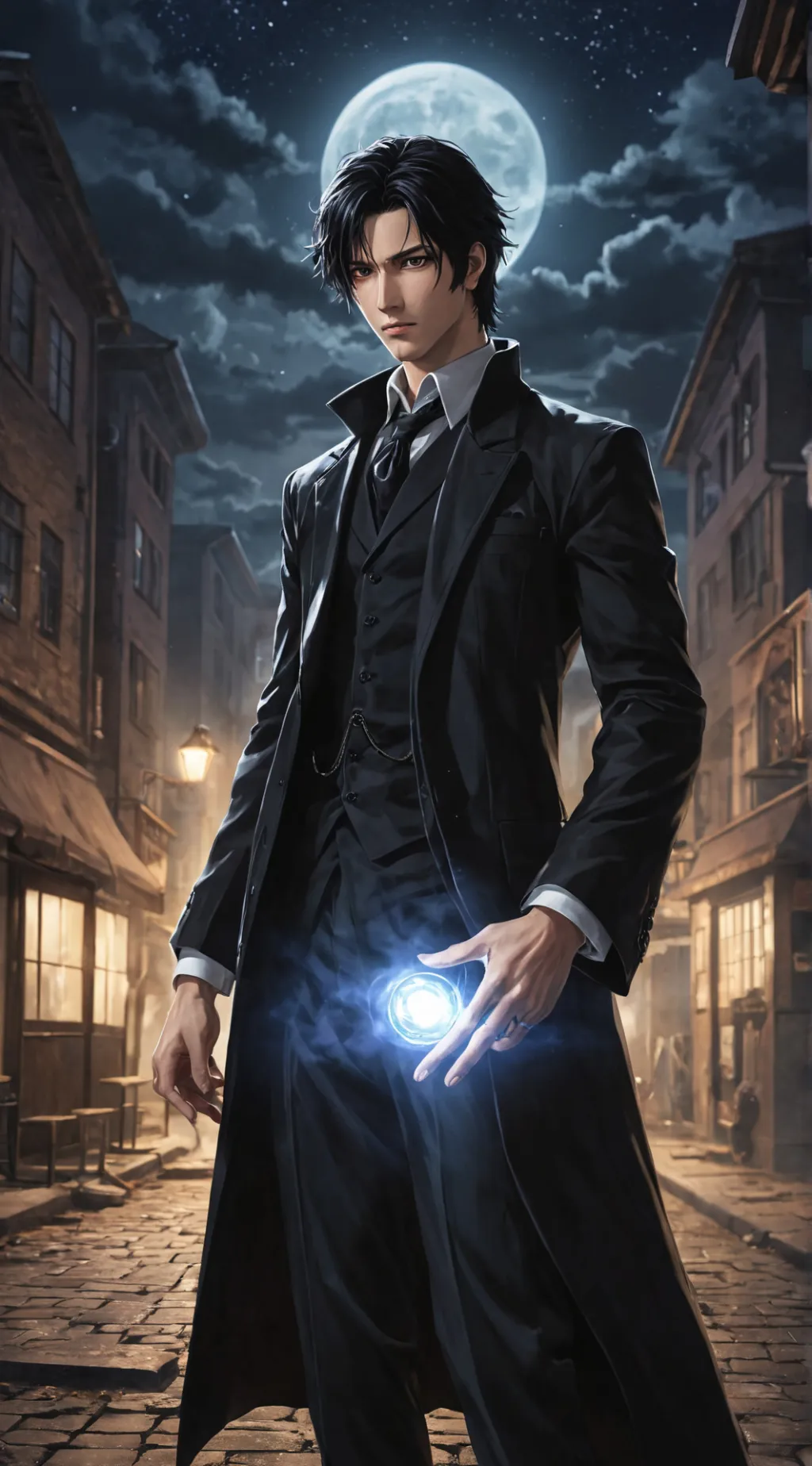 ai character: Lucien background