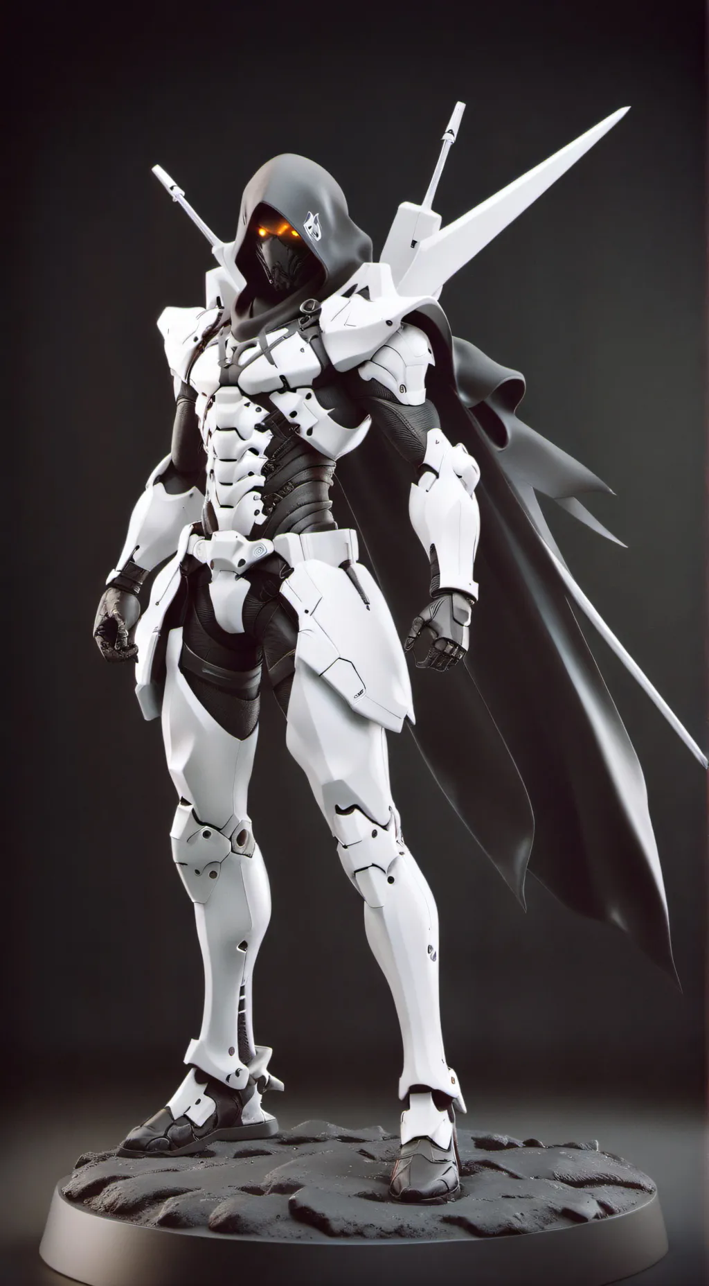 ai character: ниндзя background