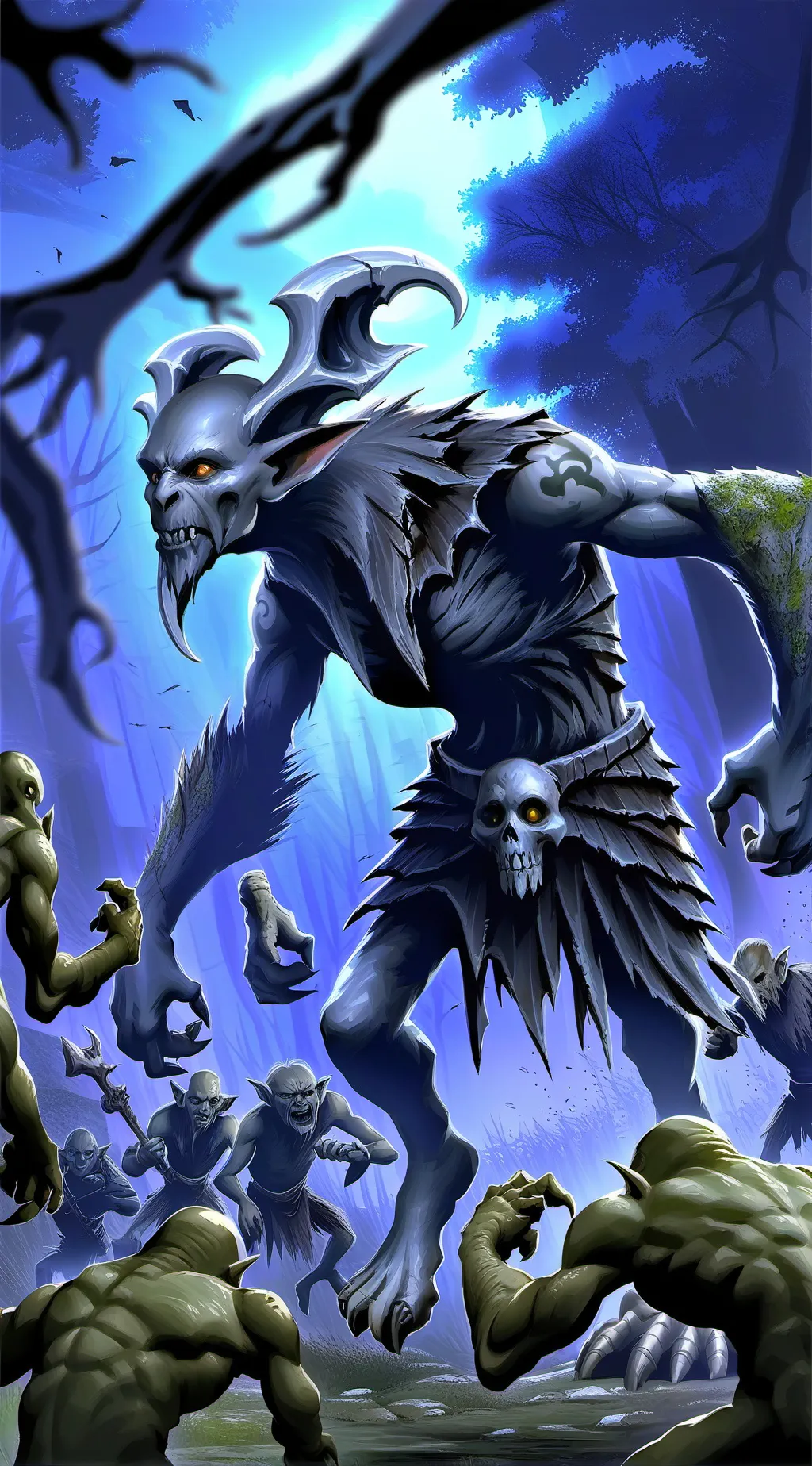 ai character: The Bois - Fantasy background