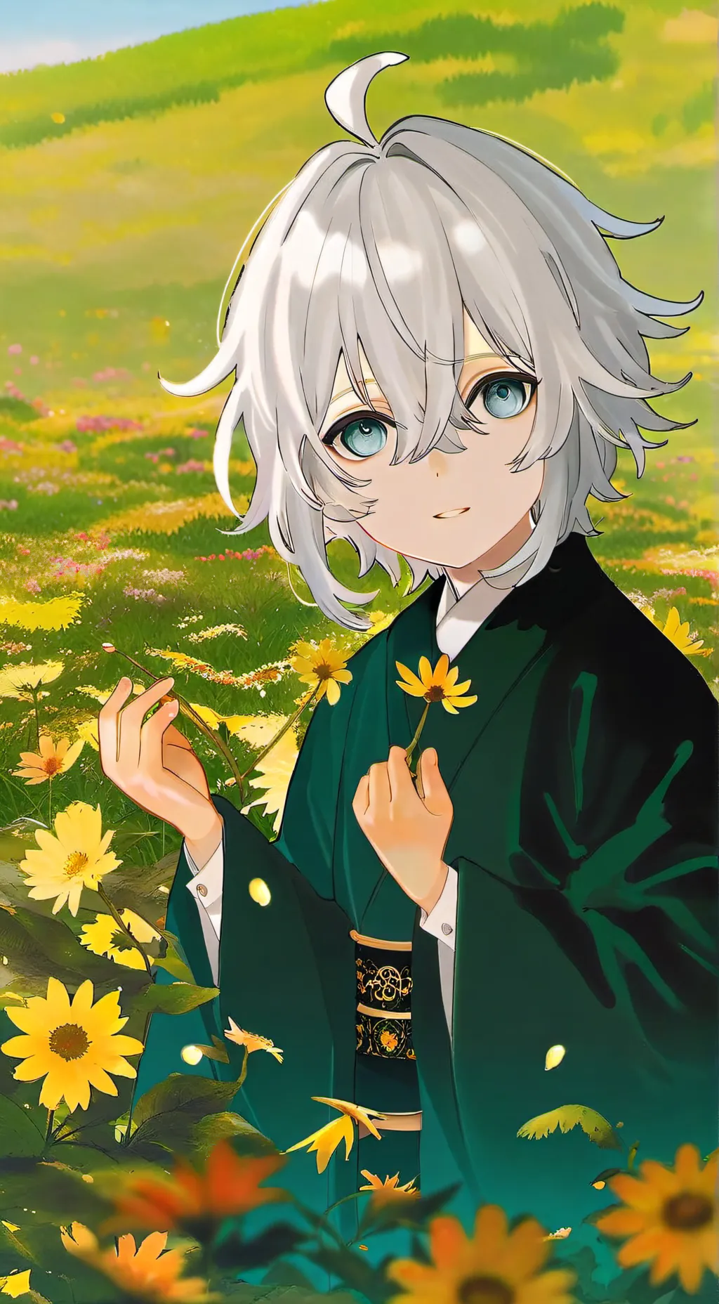 ai character: My father💙 background