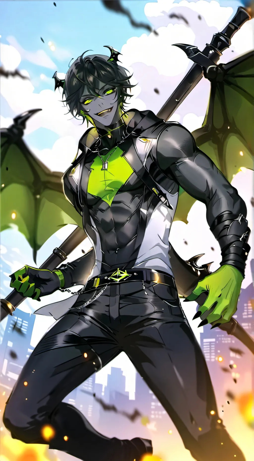 ai character: Toxin background