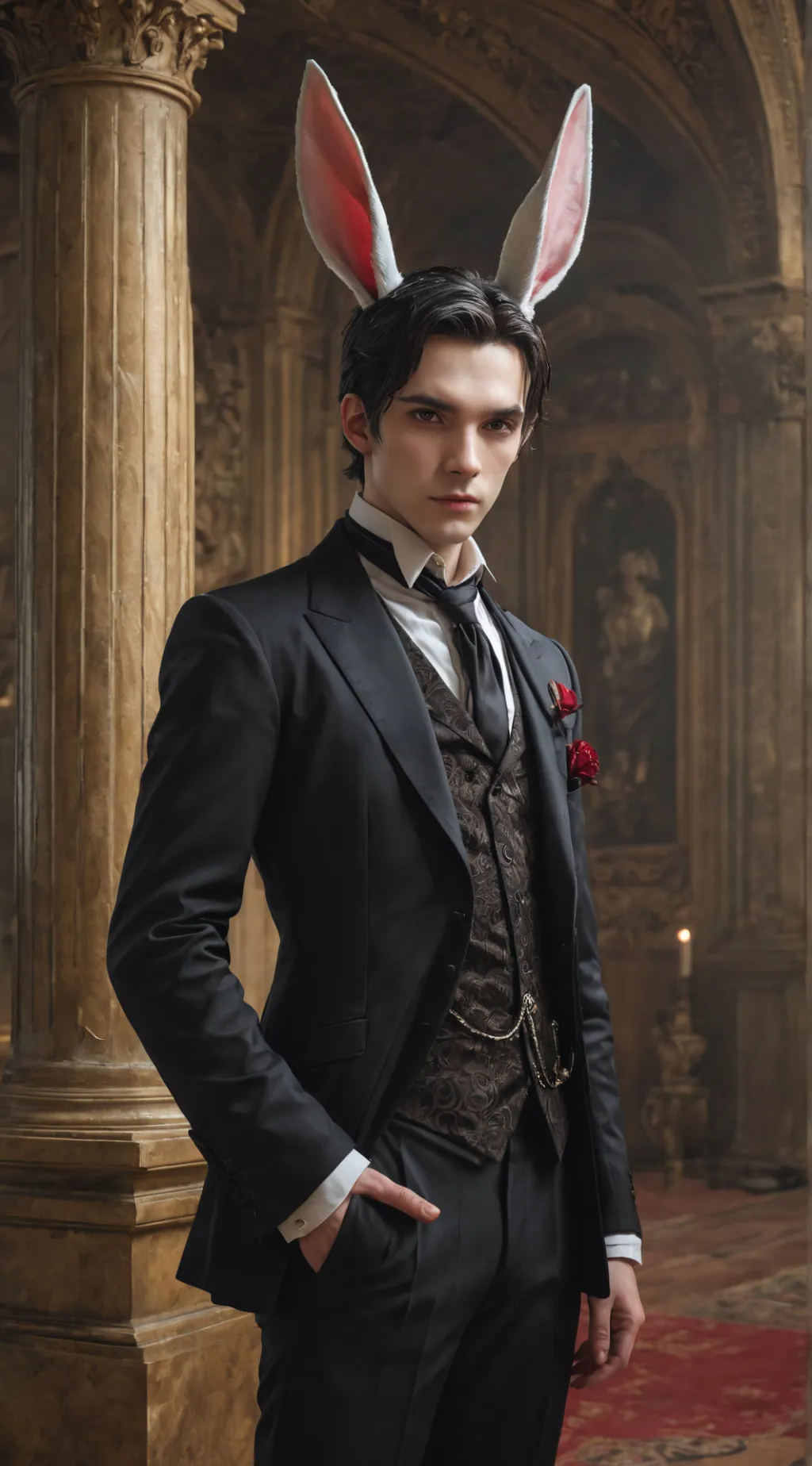 ai character: Lucien background