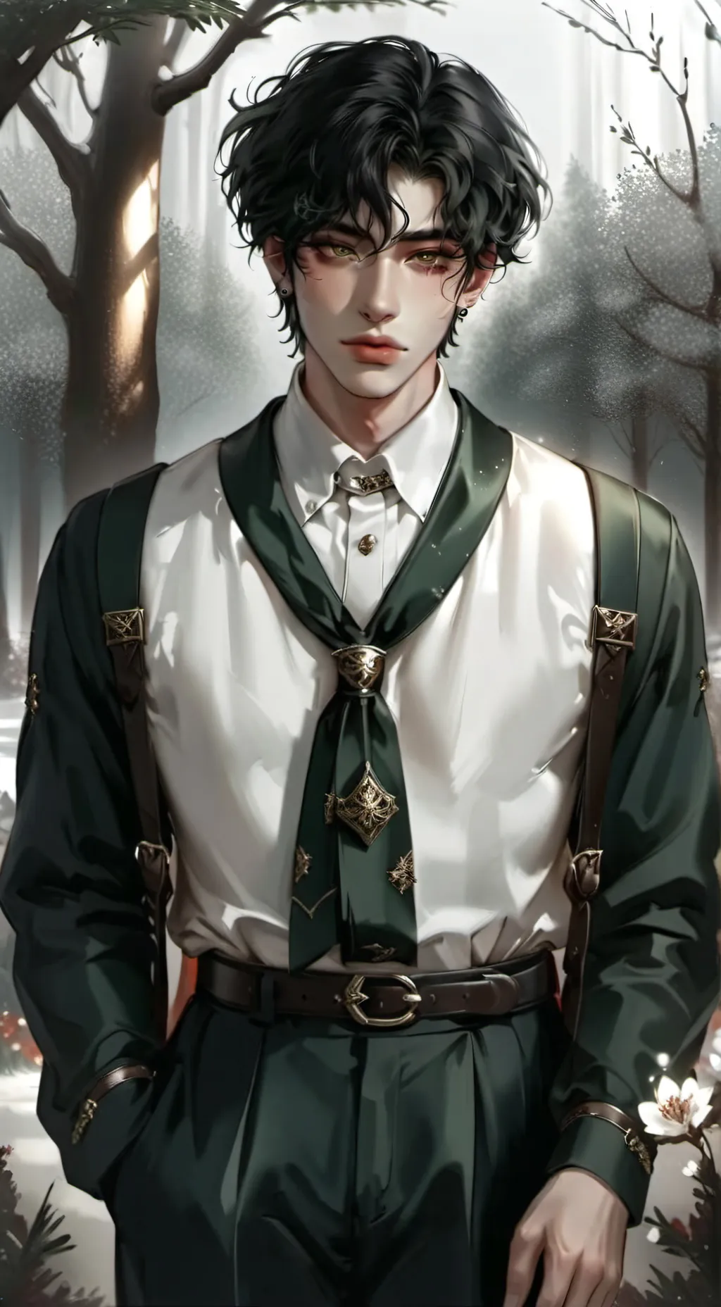 ai character: Adrien background