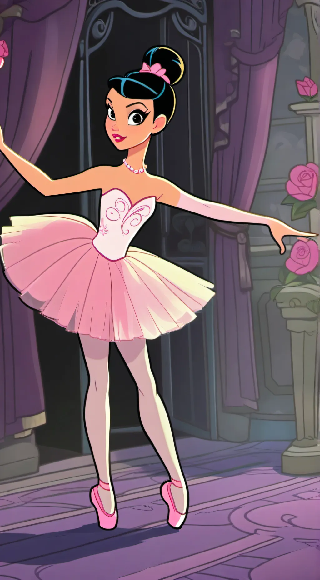 ai character: Raya background