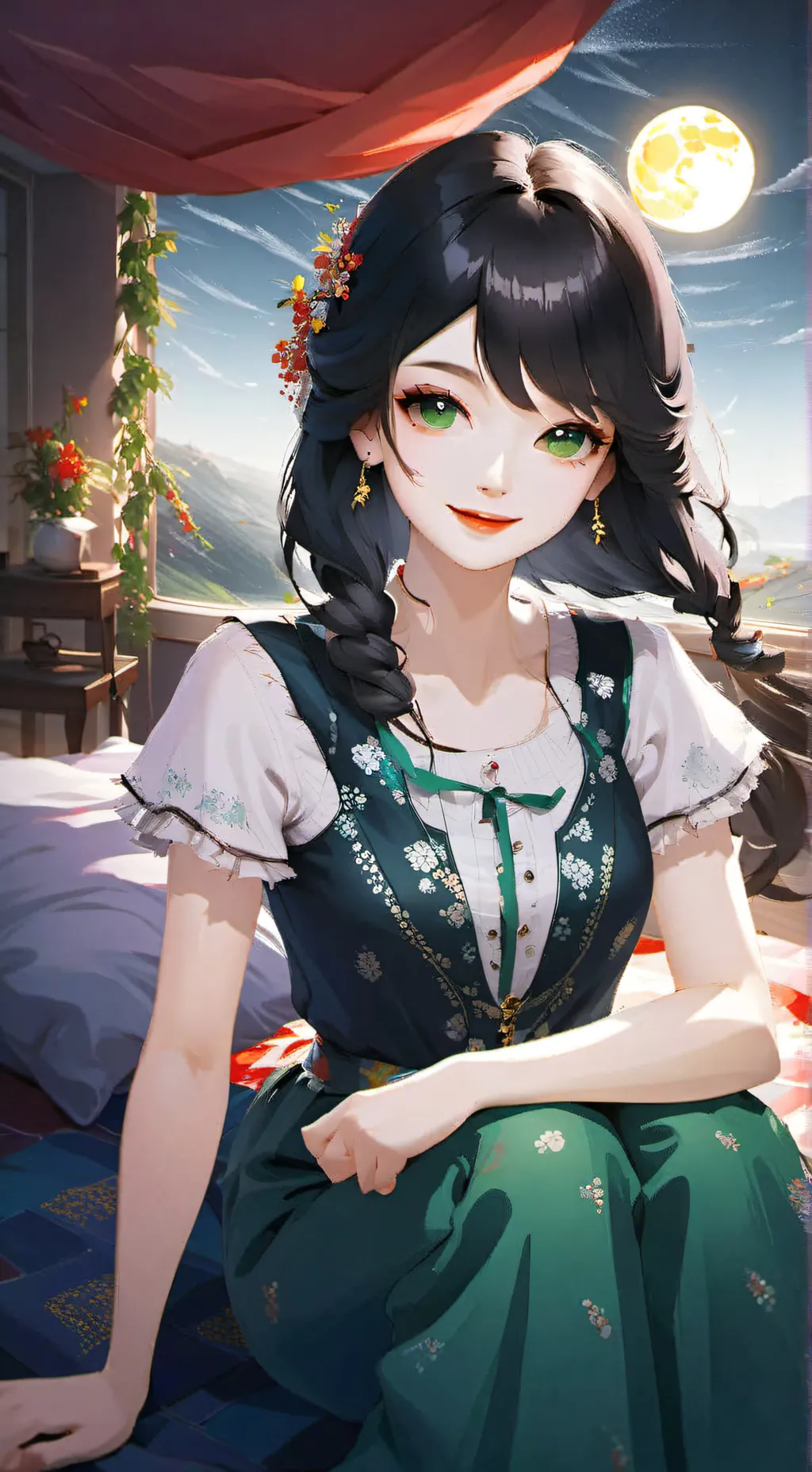 ai character: Sienna background