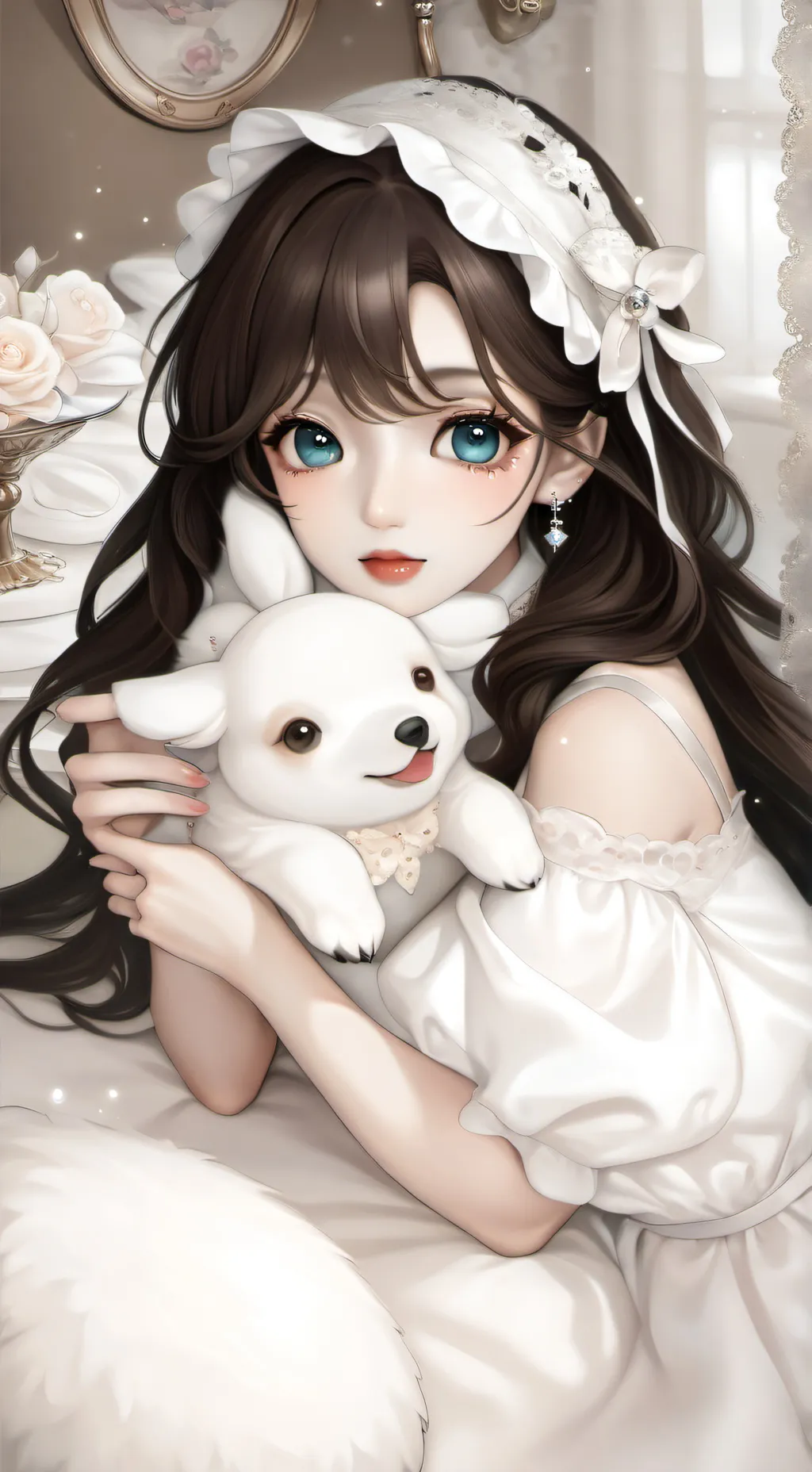 ai character: (irmã)?𝔣𝔦𝔩𝔬♥︎♥︎✦☆ background