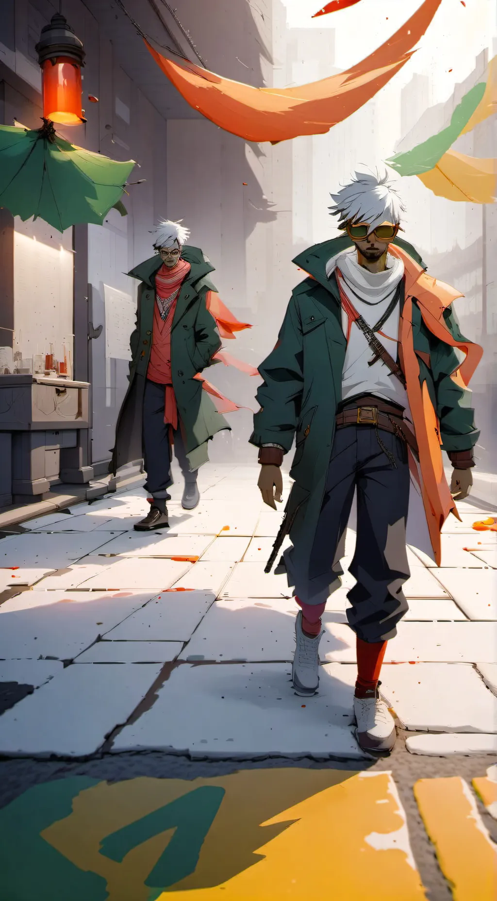 ai character: monde de sprunki  background