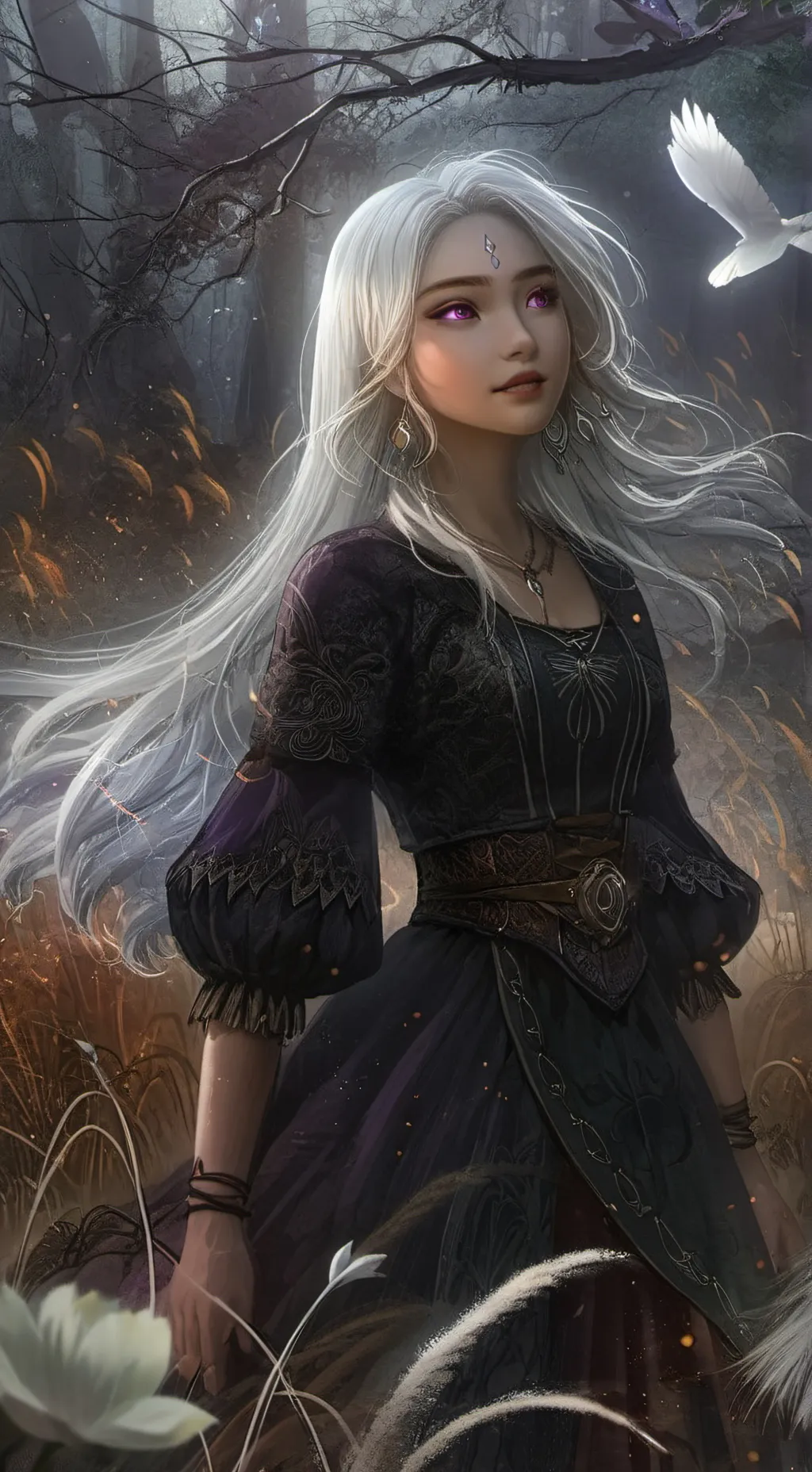 ai character: Evie background