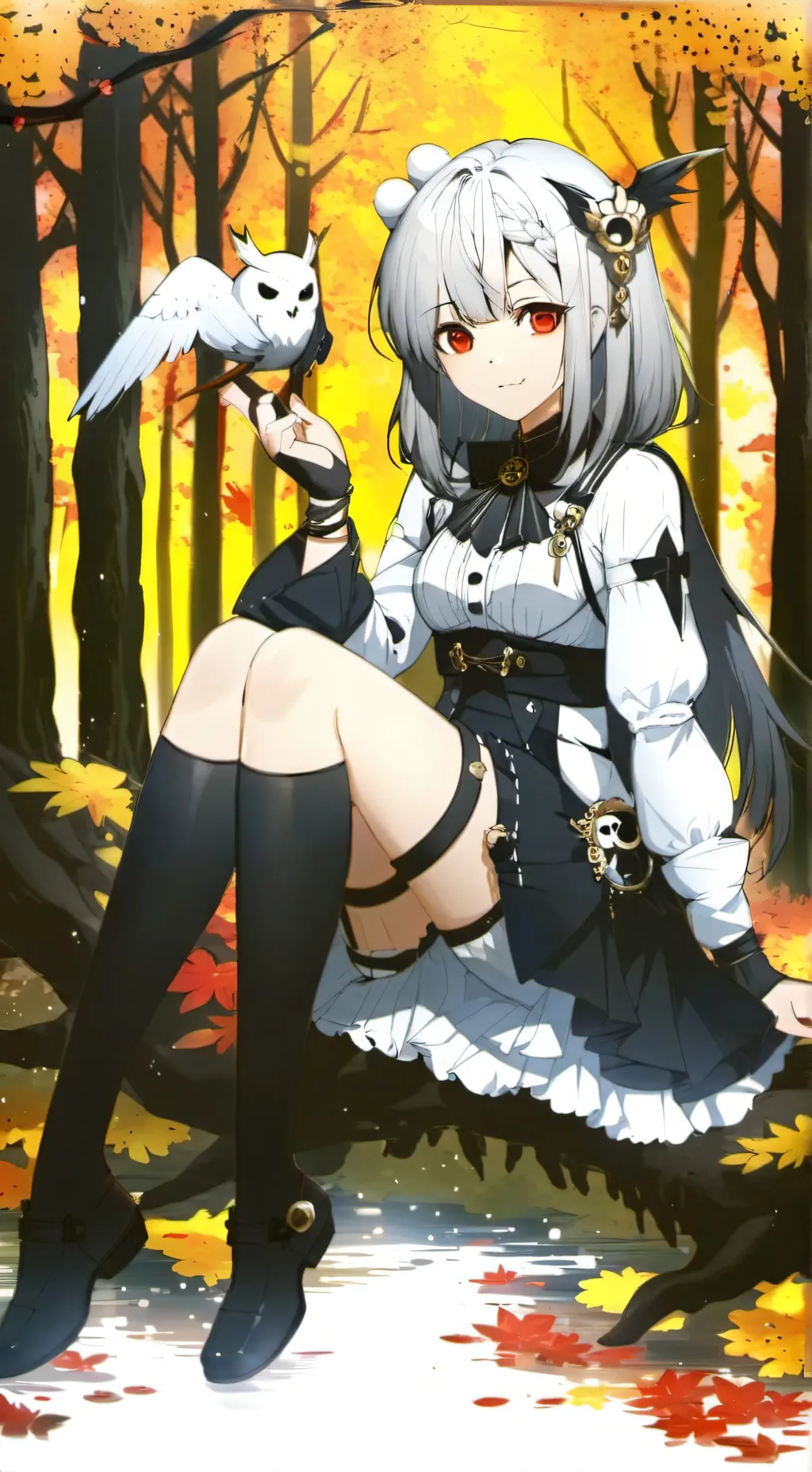 ai character: quiet kid 💀 background