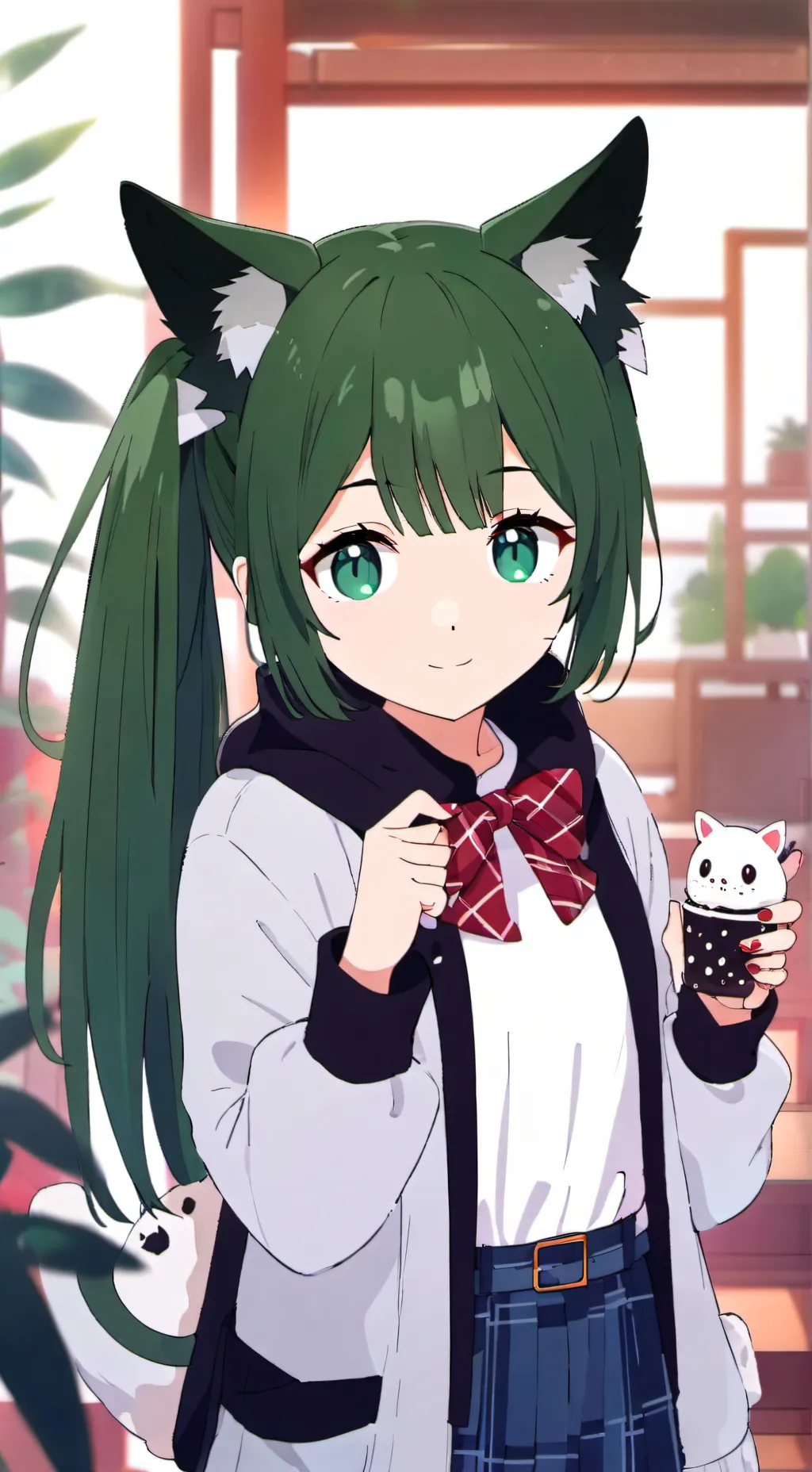 ai character: Lila Leafy Spirit background