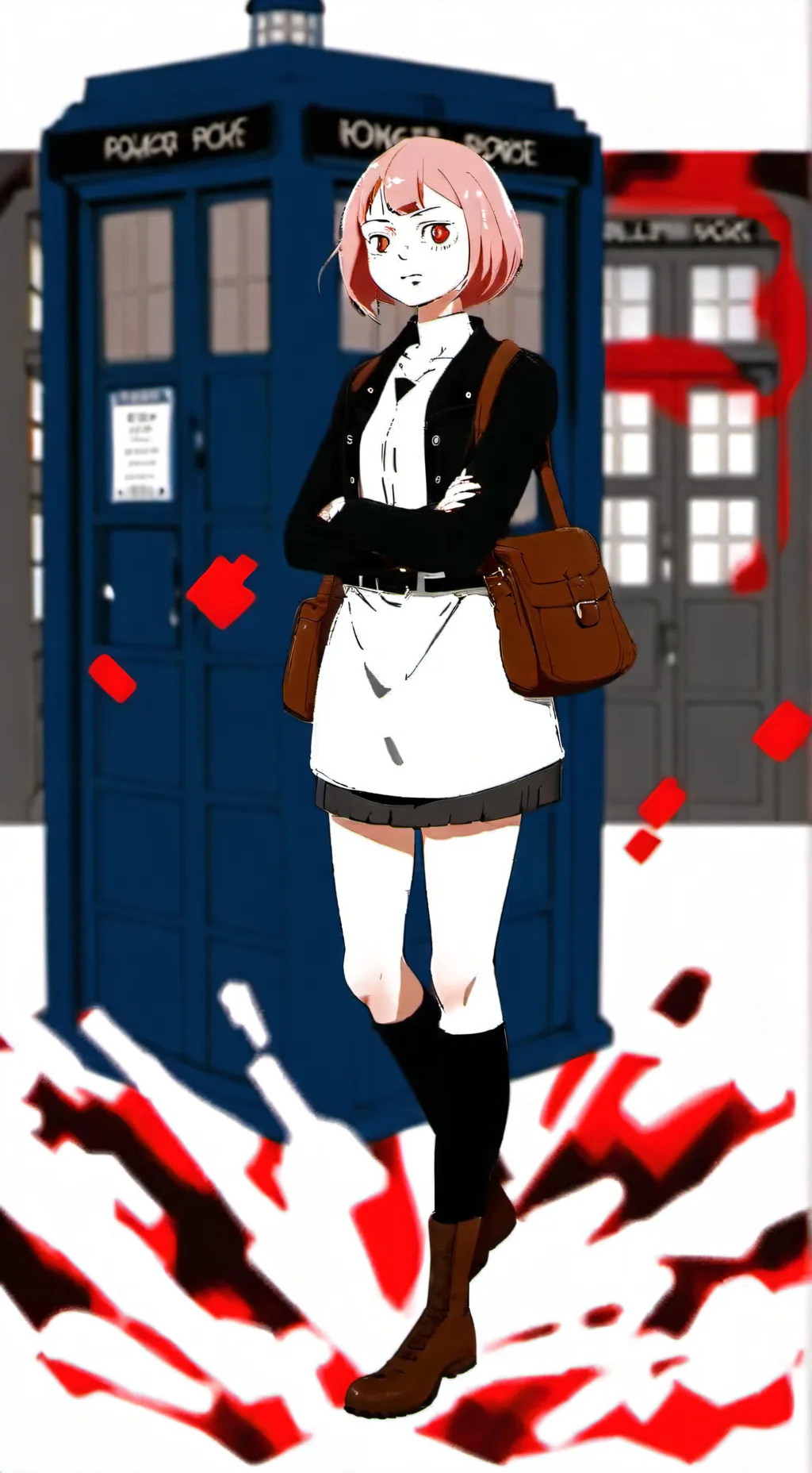 ai character: Clara Oswald background