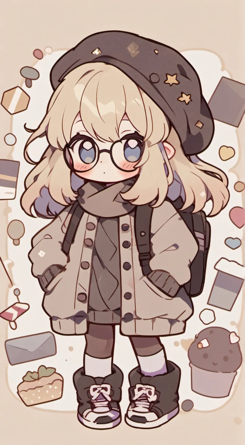 ai character: ♡◇Lavender◇♡ background