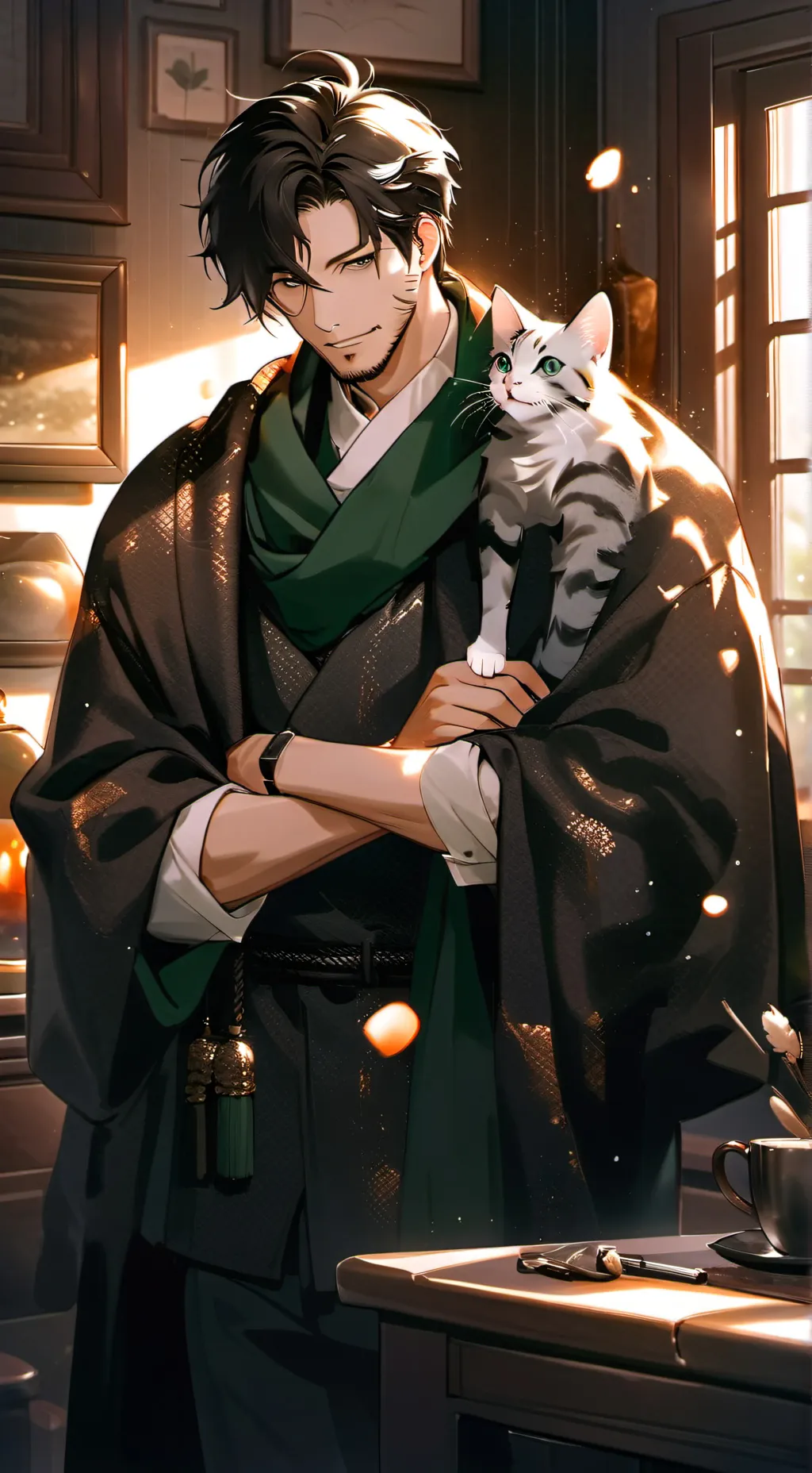 ai character: Zack background