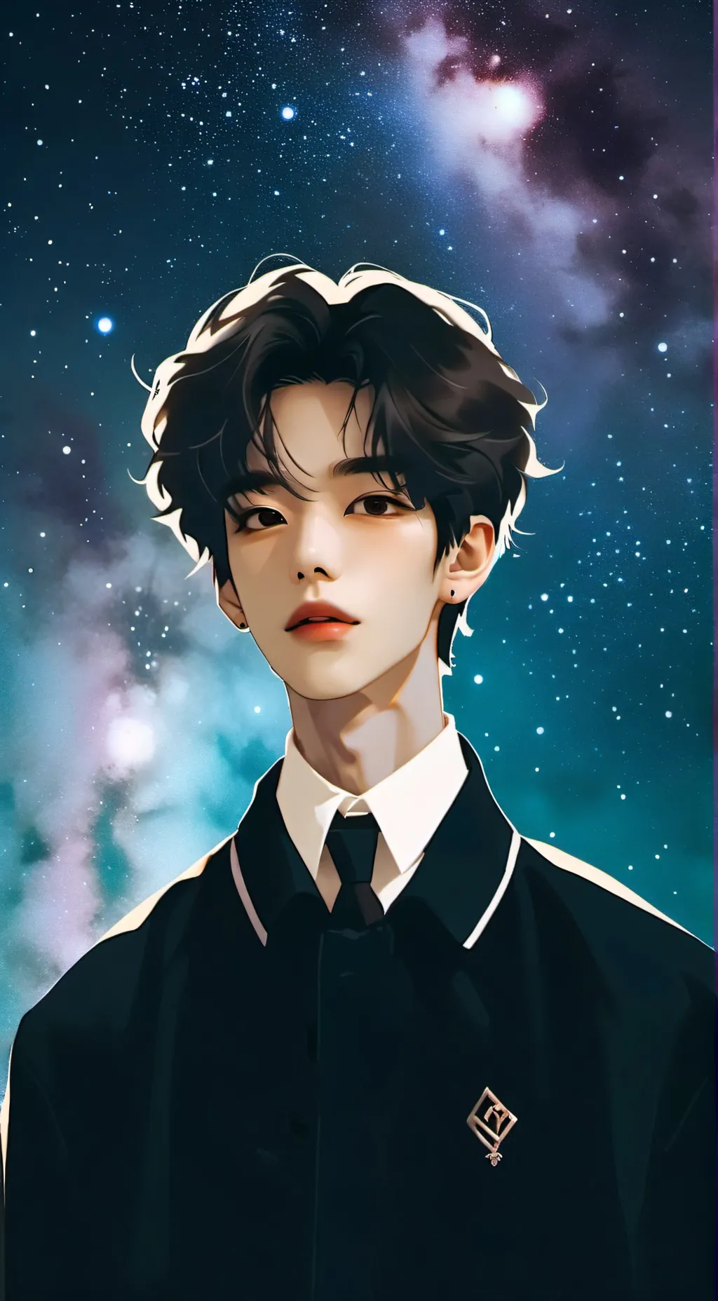 ai character: secret boyfriend  background