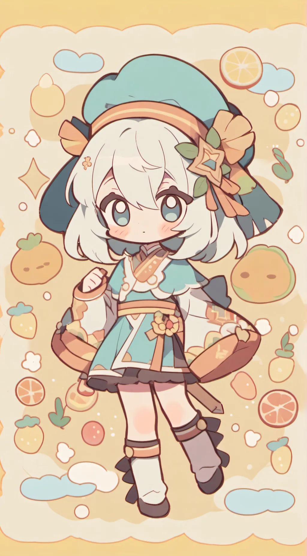 ai character: backrooms background