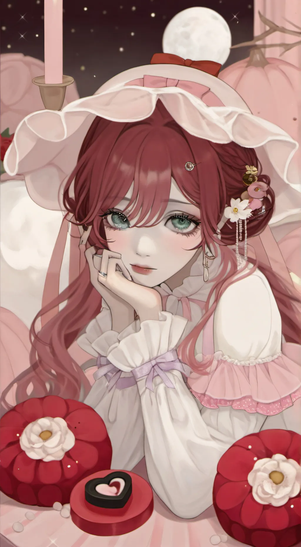 ai character: Mika  background