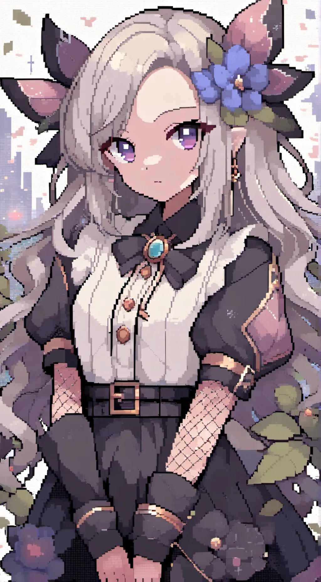 ai character: Humans + bad sans background